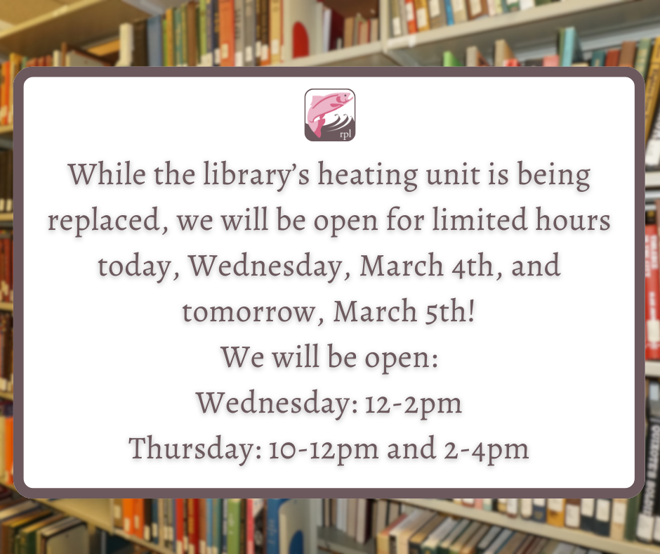 The Library is Getting A New Heating Unit!