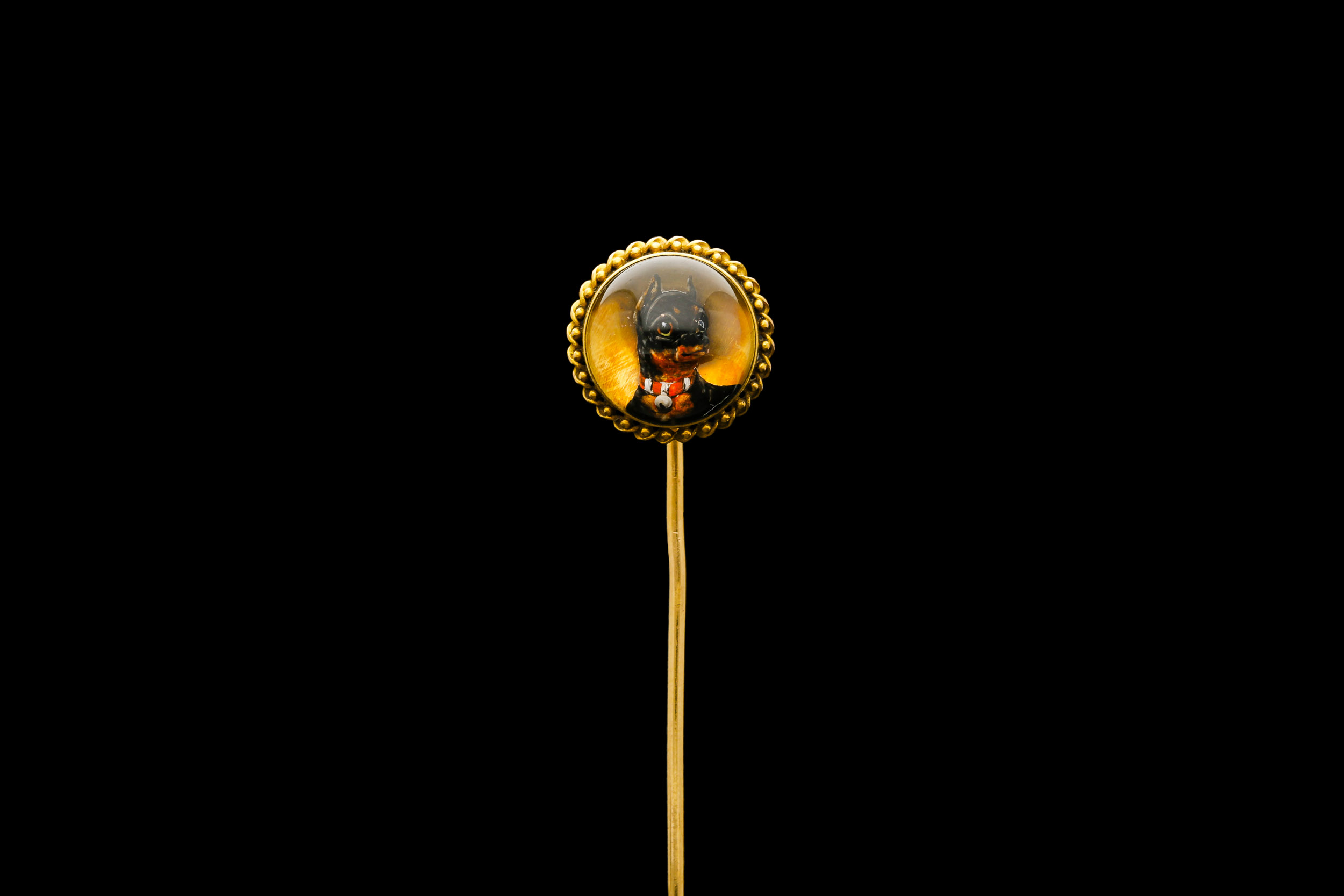 A Victorian French Essex crystal stick pin | £1925