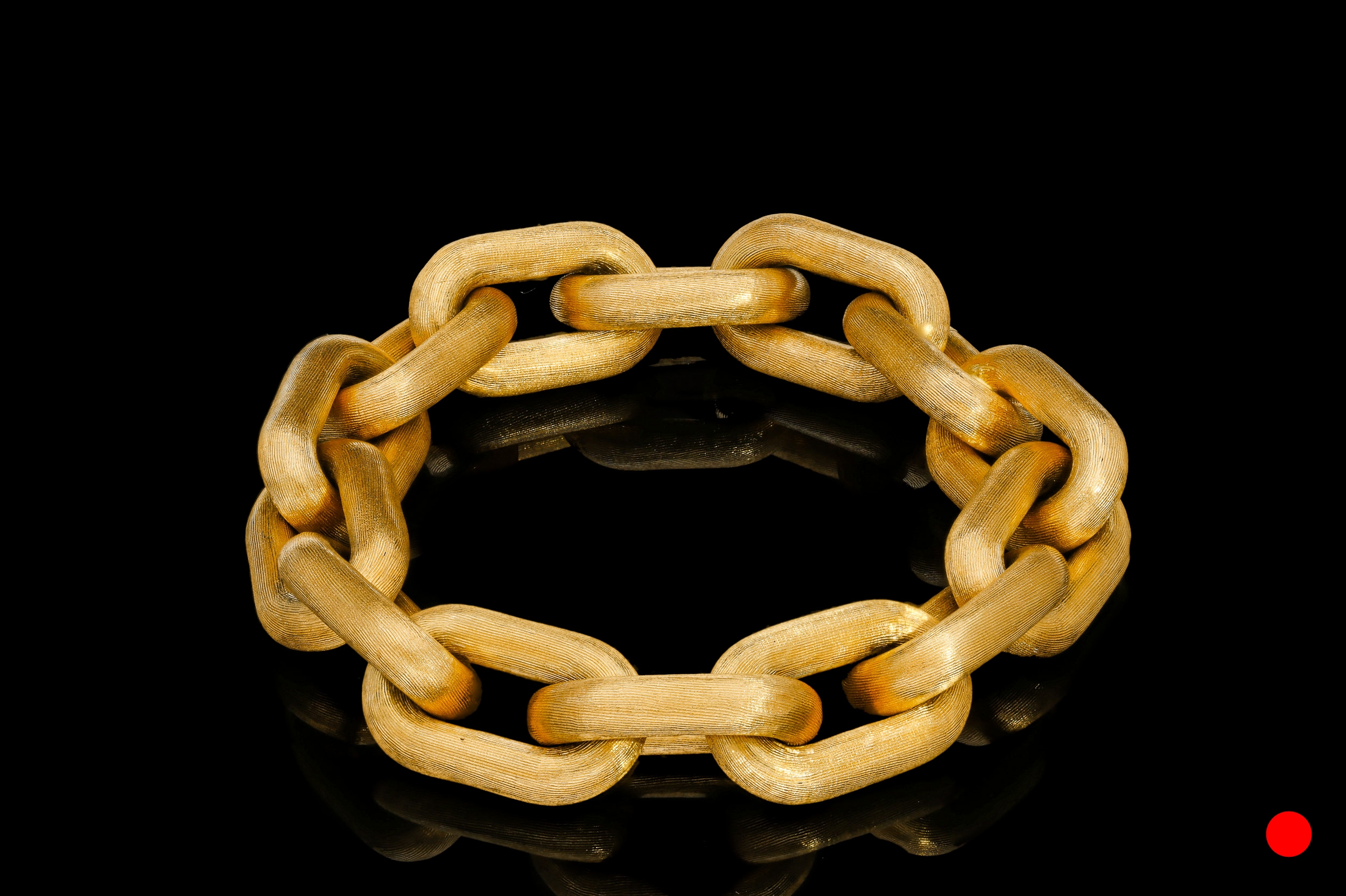 A 1950's Italian Florentine gold bracelet | £9950