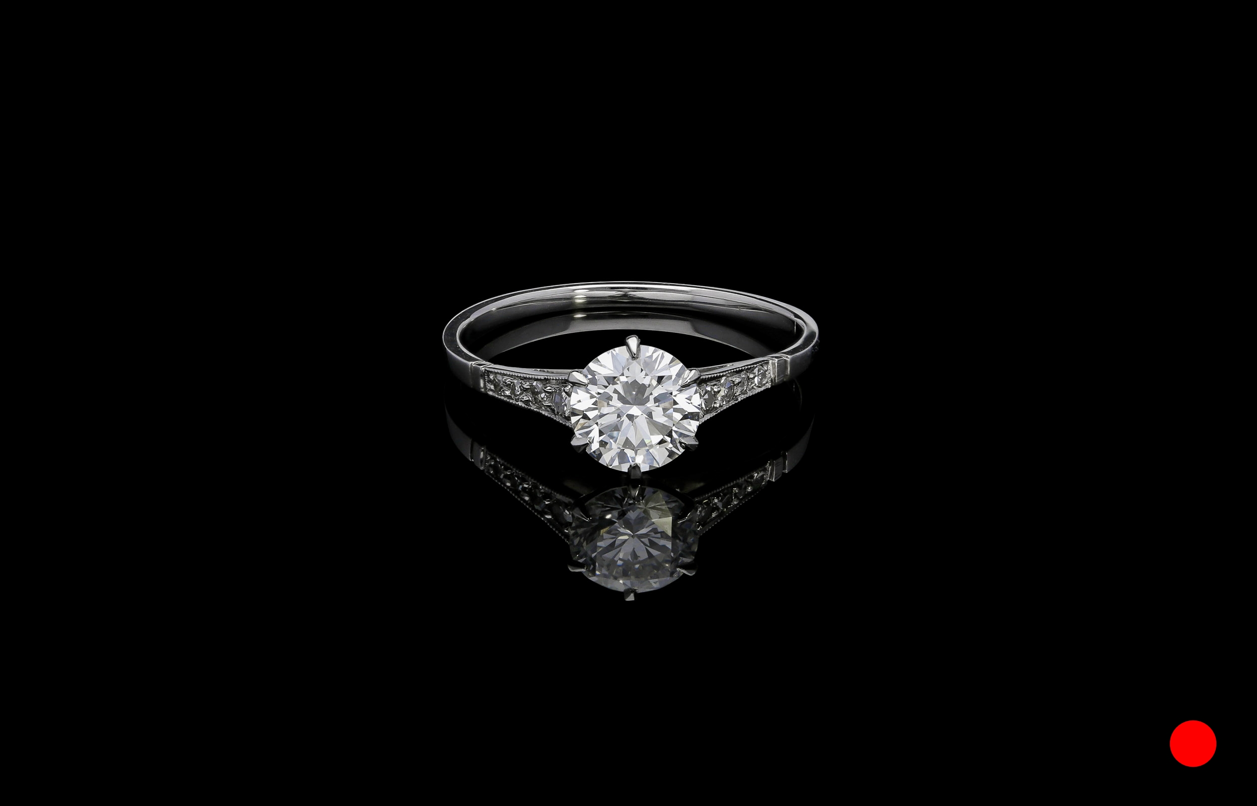 A 1950's brilliant engagement ring | £6350
