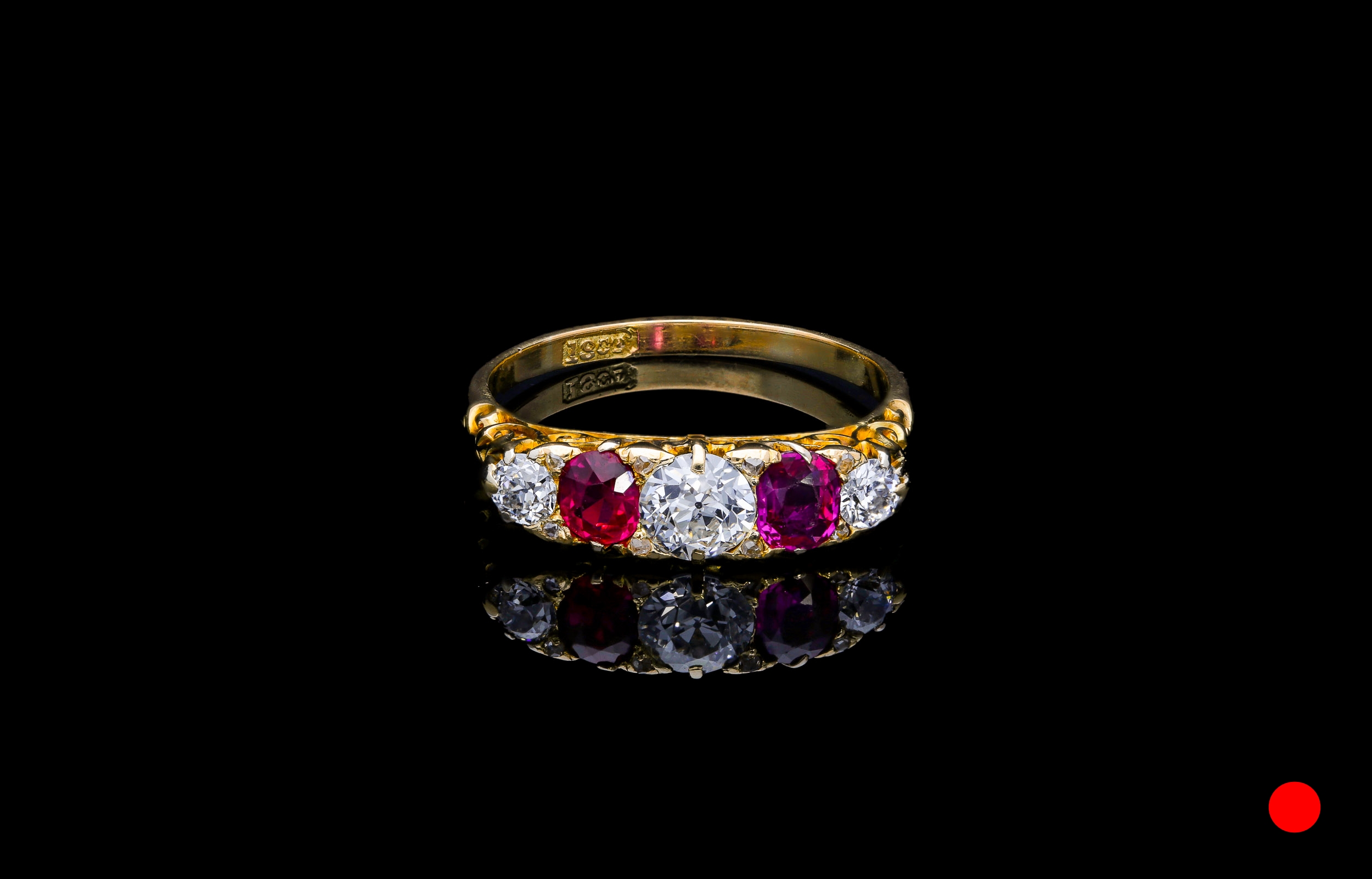 A Victorian Burmese ring | £6250