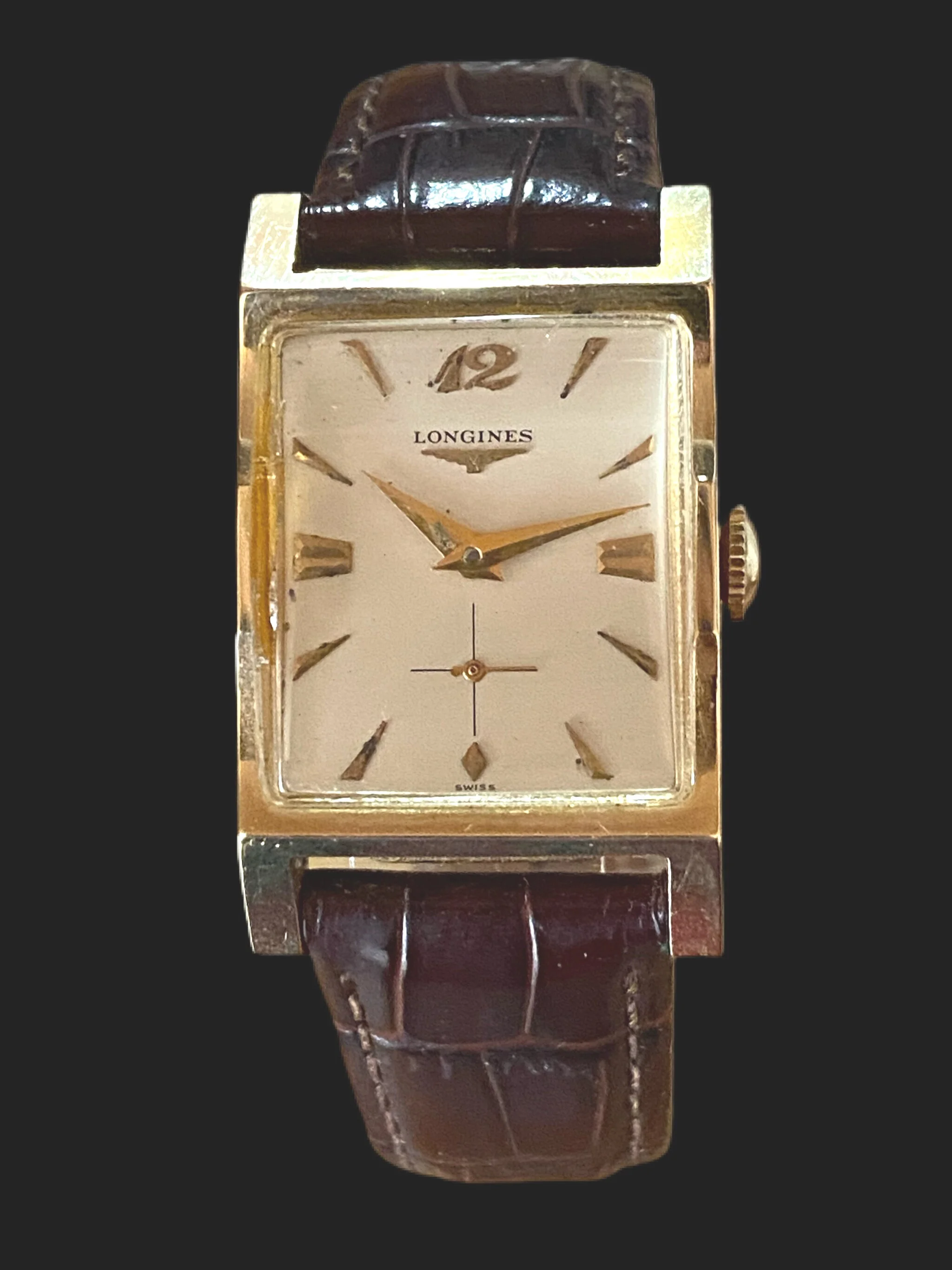 VINTAGE LONGINES 1952 14K Vintage 