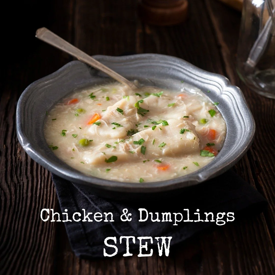 If you haven't tried Chef Zach's Homemade Chicken &amp; Dumplings STEW, you have missed out on the perfect comfort food!! Stop in and grab a bowl and you may be lucky enough to grab an AVOCADO BROWNIE hotttt out of the oven!! 😍

#chickenanddumplings