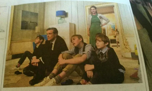 George and Freddie Barndon in Bridget Jones's Baby