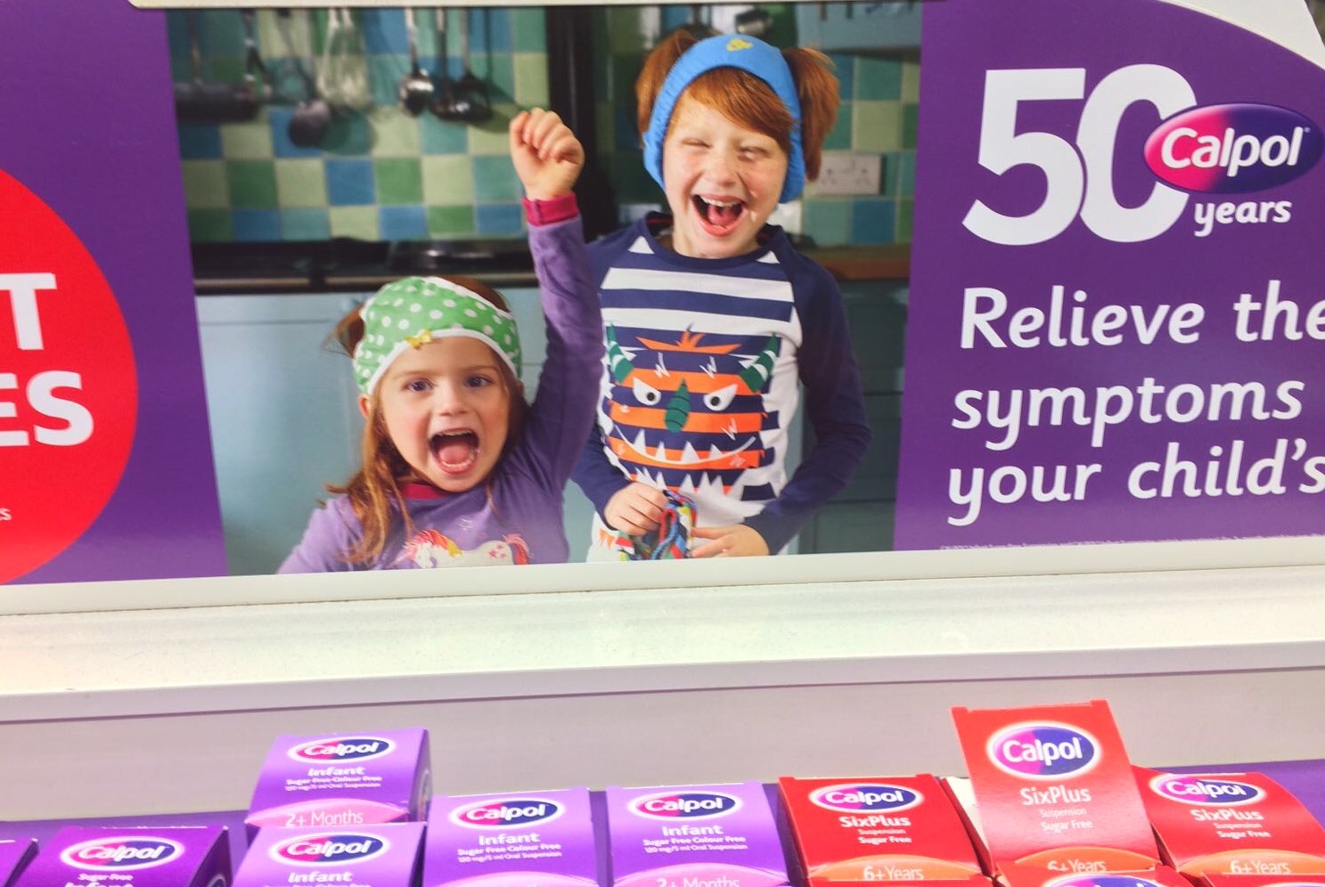 Tom and Lottie Grey for 'Calpol'