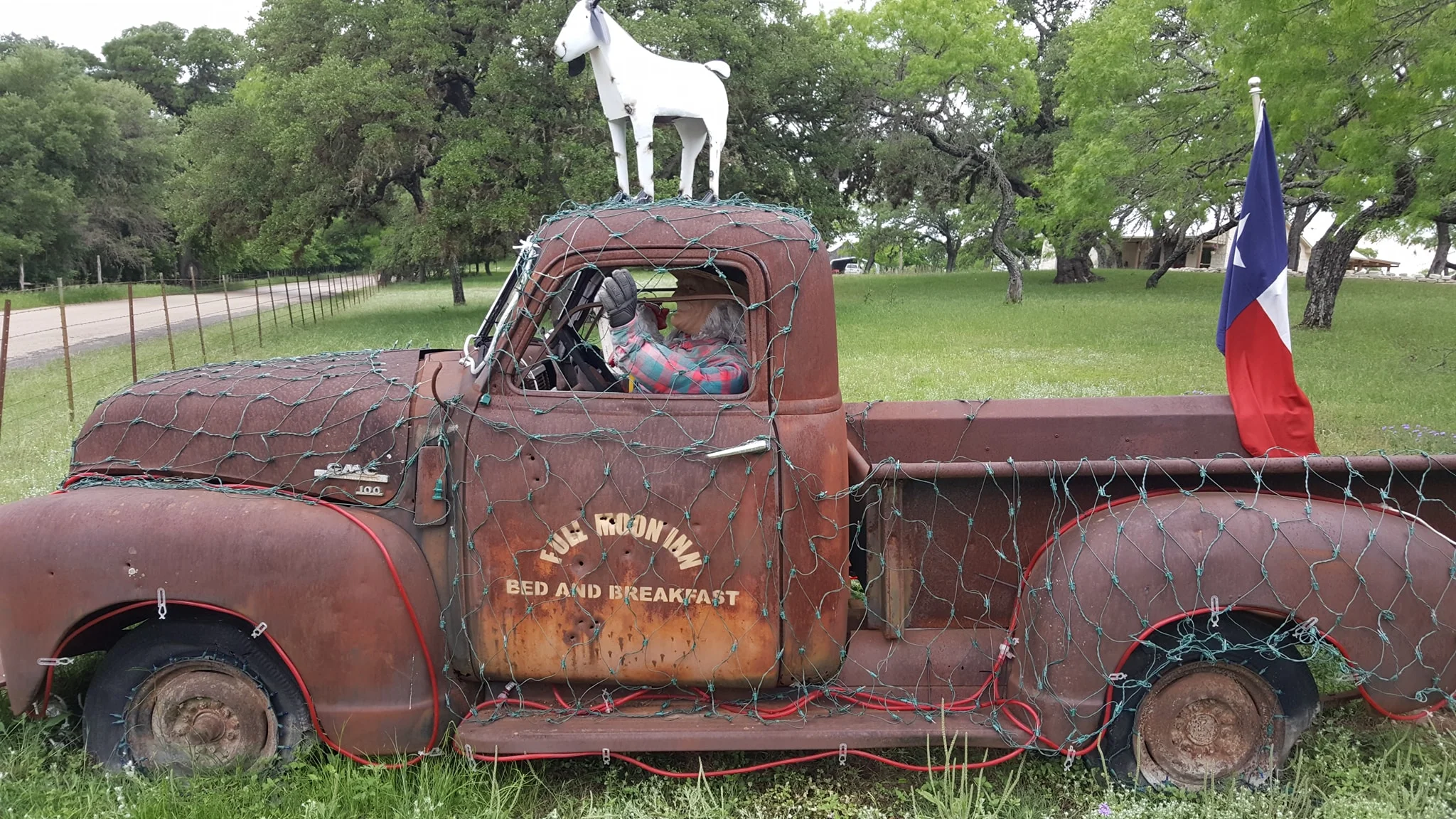 Old Truck at Full Moon Inn Bed and Breakfast