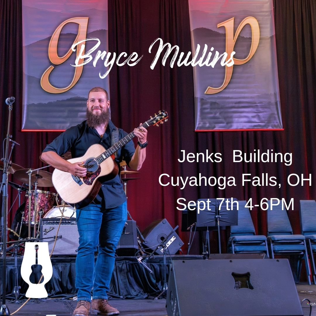 I'll be playing in Cuyahoga Falls today at @jenksbuilding from 4-6!