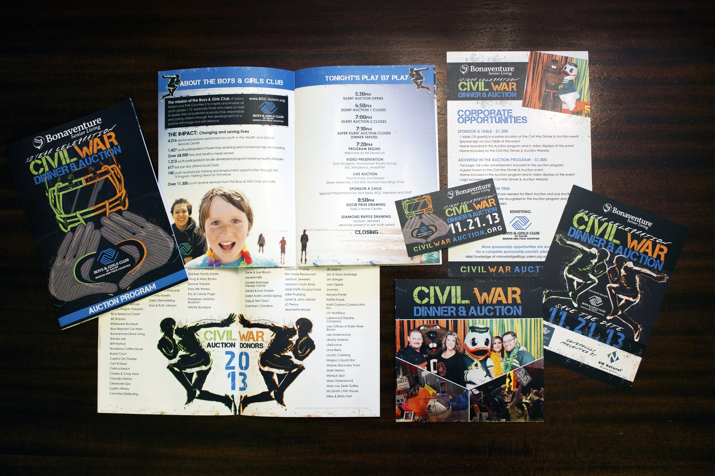 Boys & Girls Club of Salem, Oregon : Dinner Auction Fundraiser