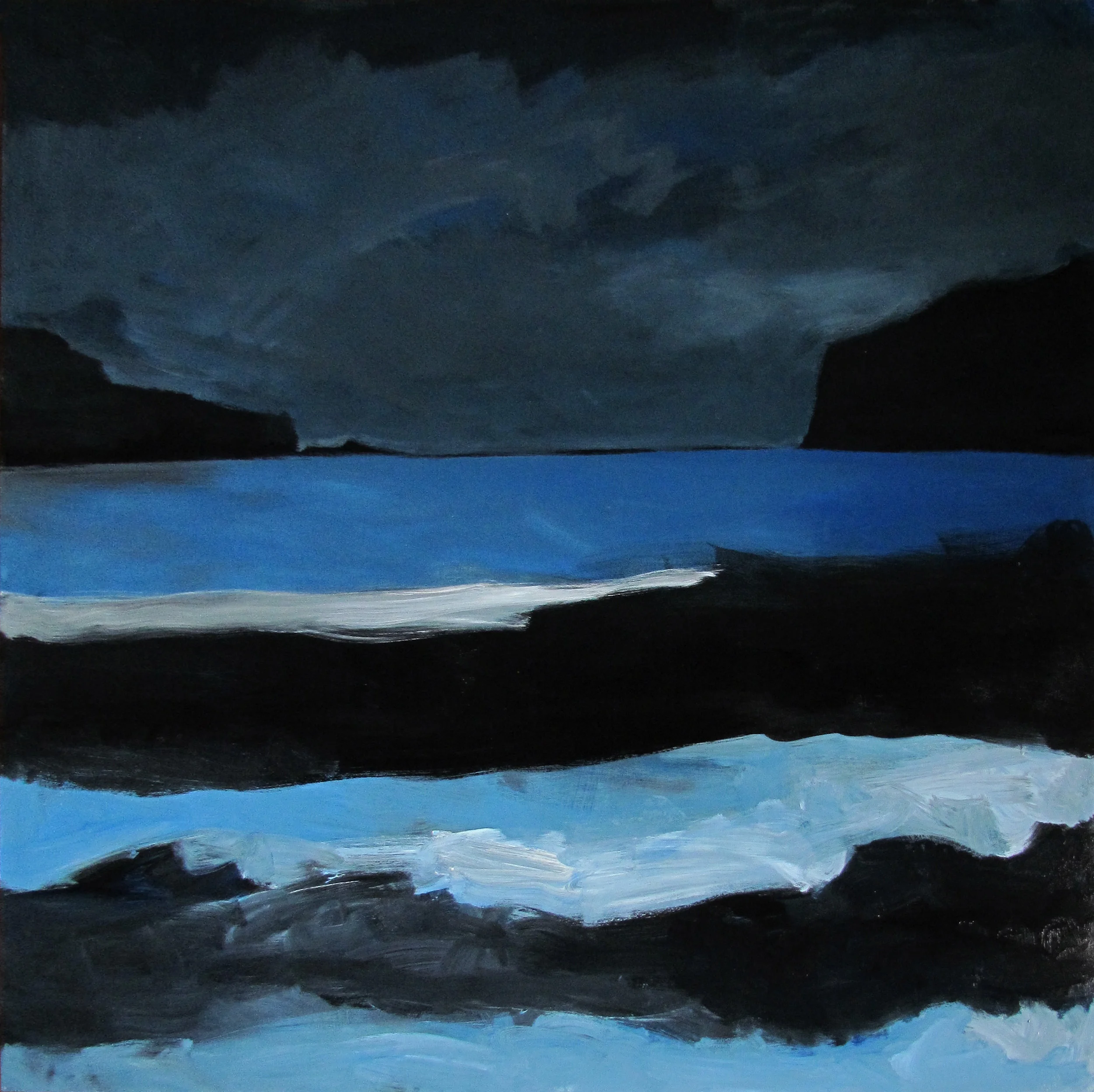 Midnight Breakers 36"x36"