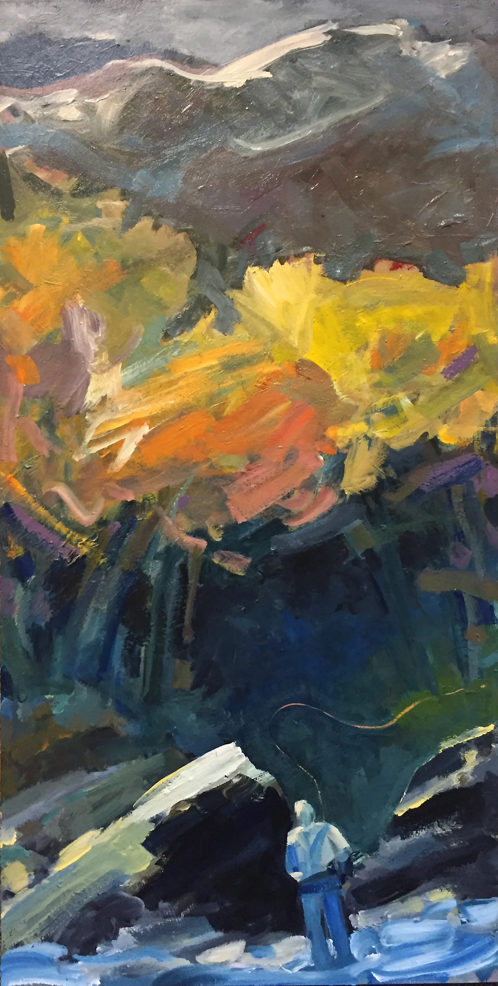 Still Rolling 14x28 - SOLD