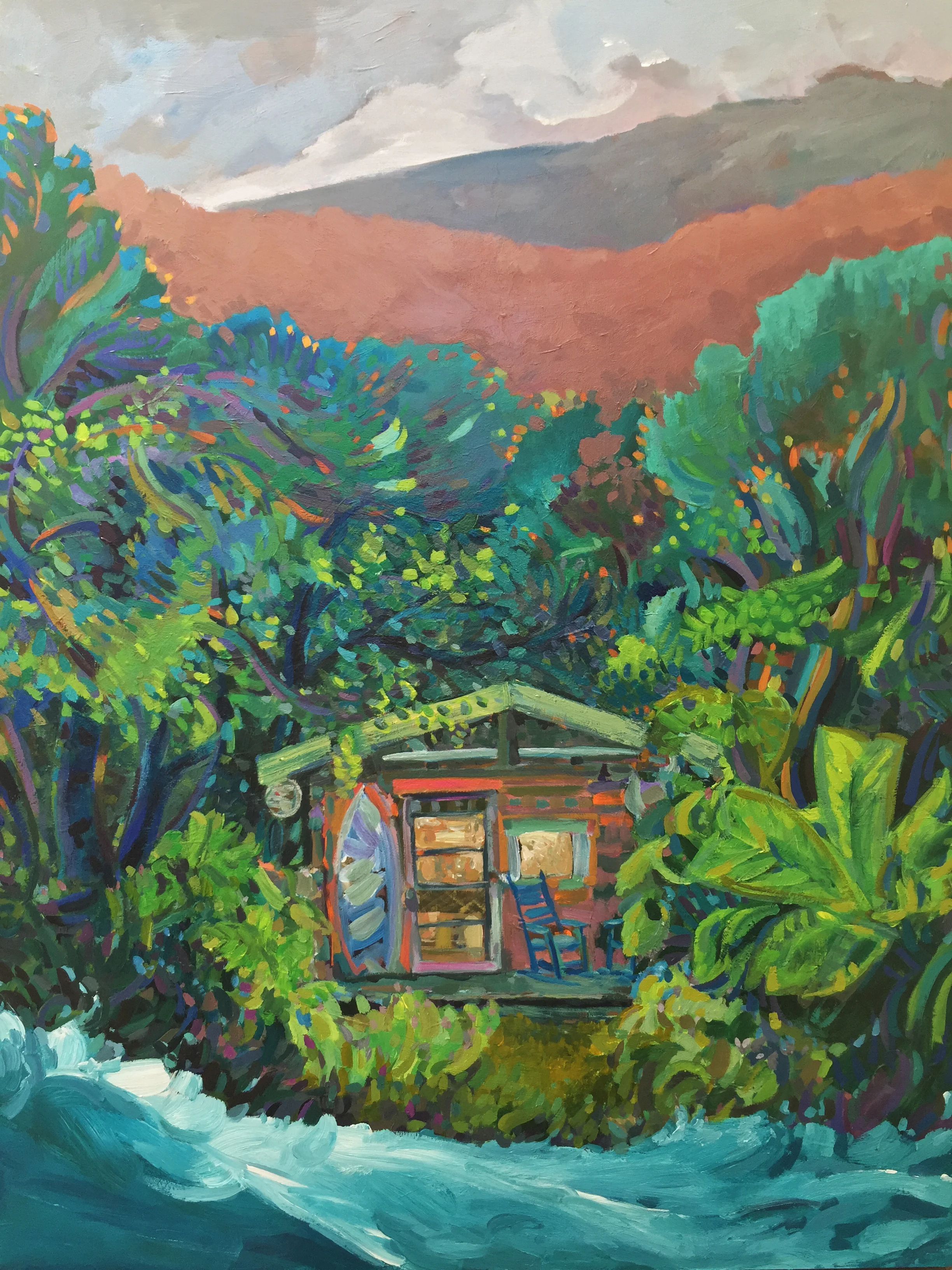 Surf Shack 32"x48"