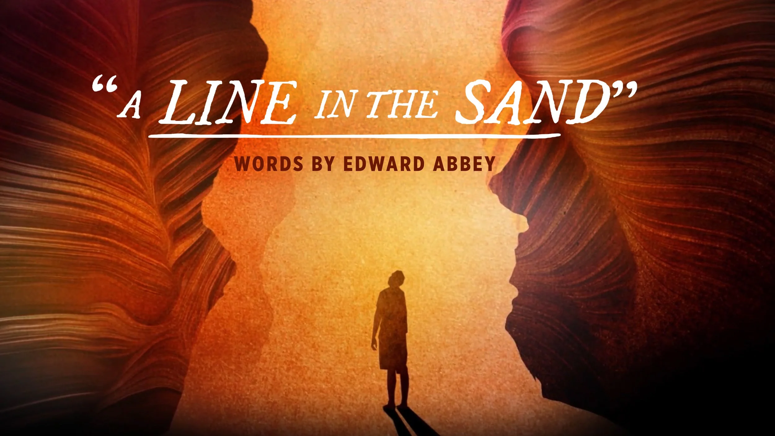 A Line in the Sand