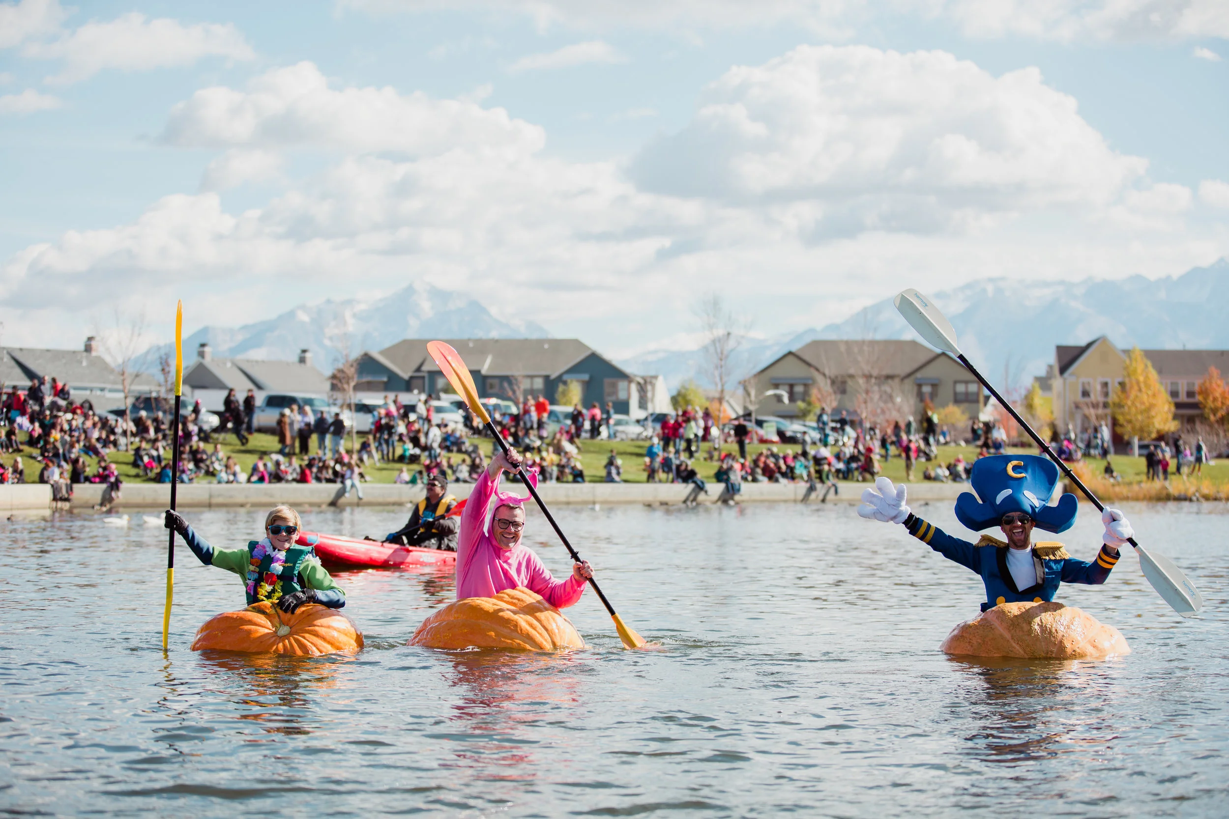 Robb is an enthusiastic participant in Mountain Valley Seeds’ signature event: the Pumpkin Regatta!