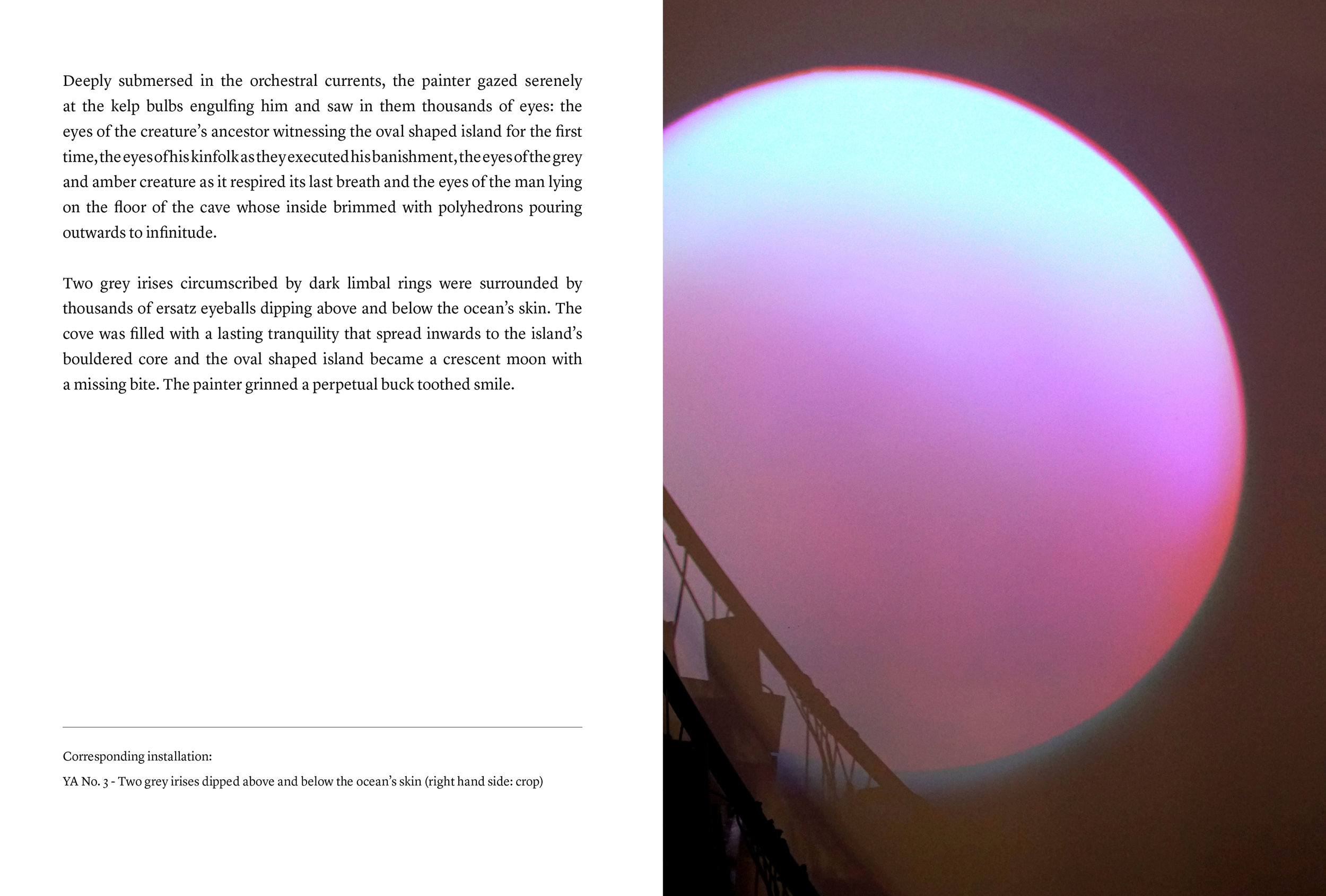 Text excerpt from written piece ‘You Alright’