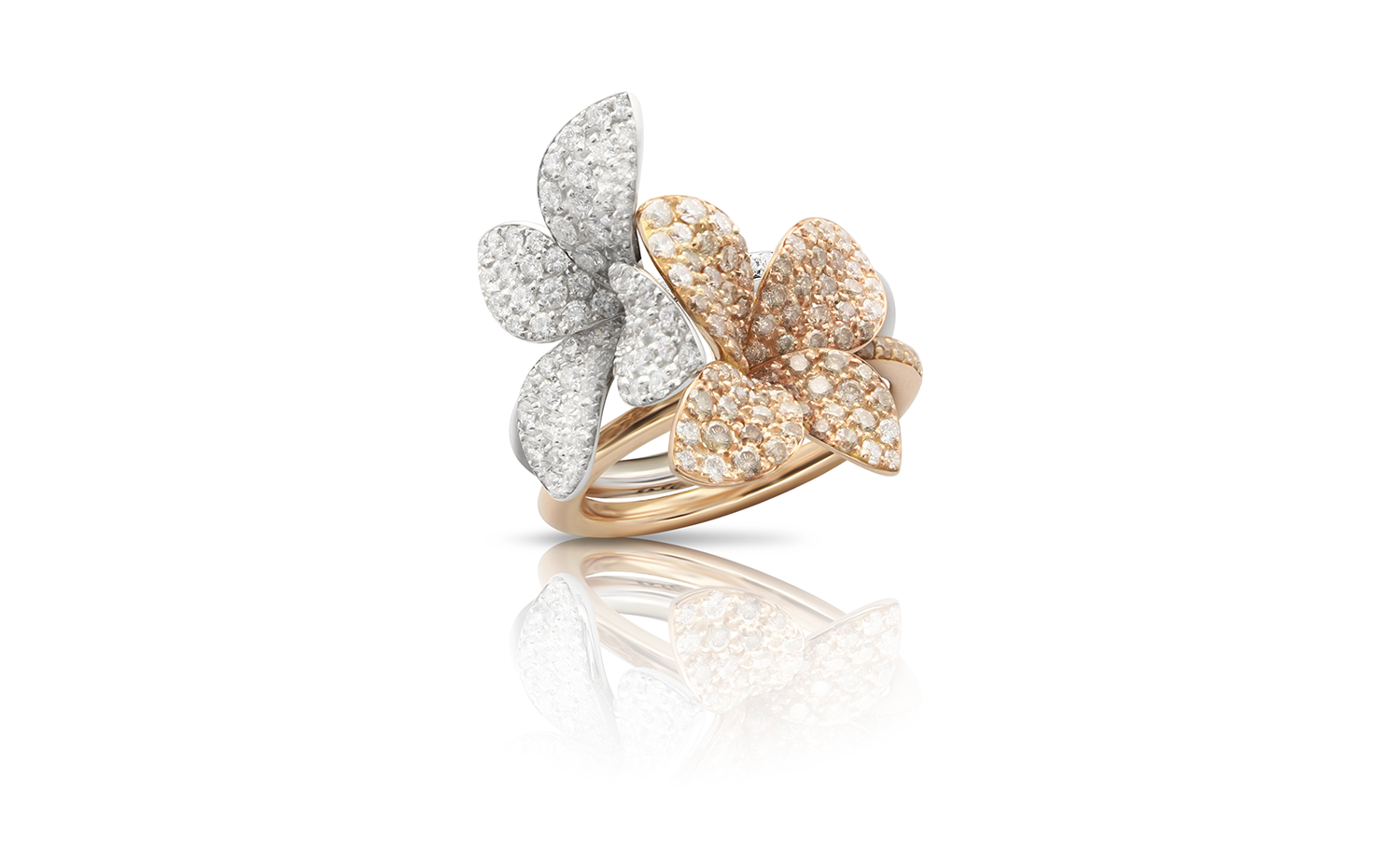 Rose Gold: 15380R White Gold: 15381B