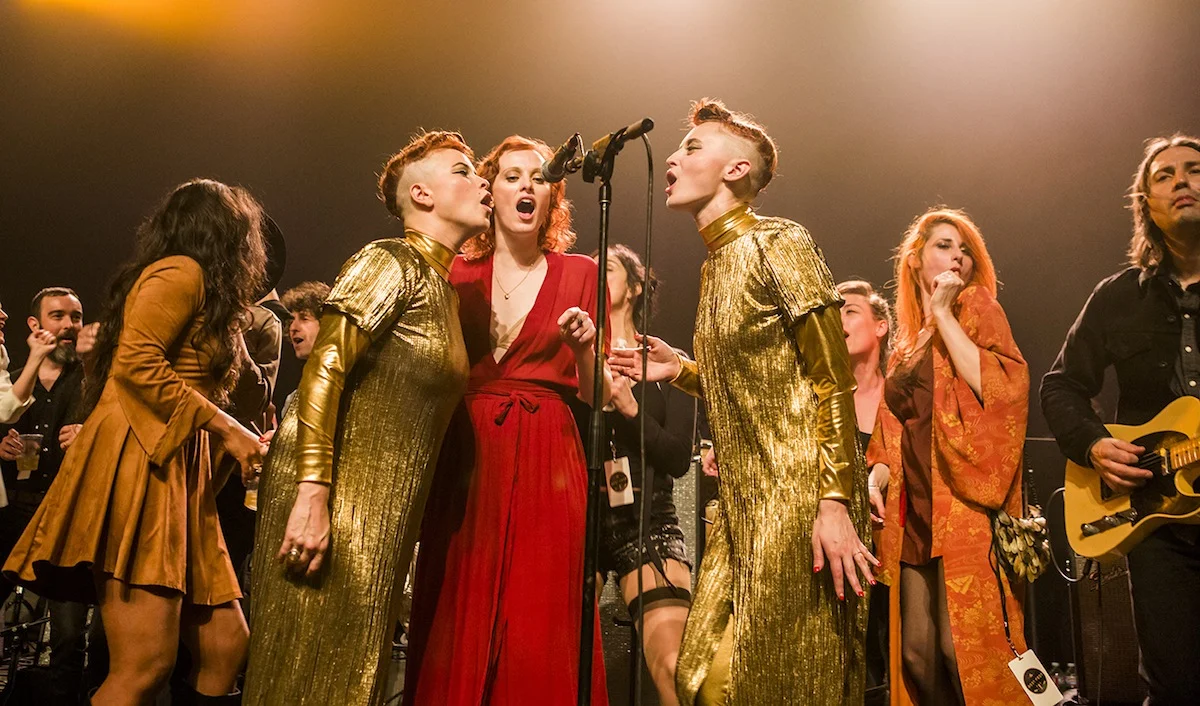 Lucius and Karen Elson
