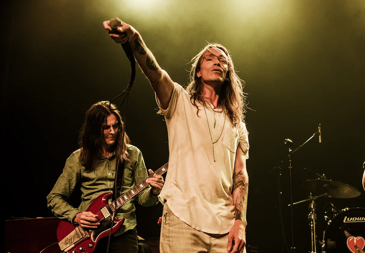 Brian Bell of Weezer and Brandon Boyd of Incubus