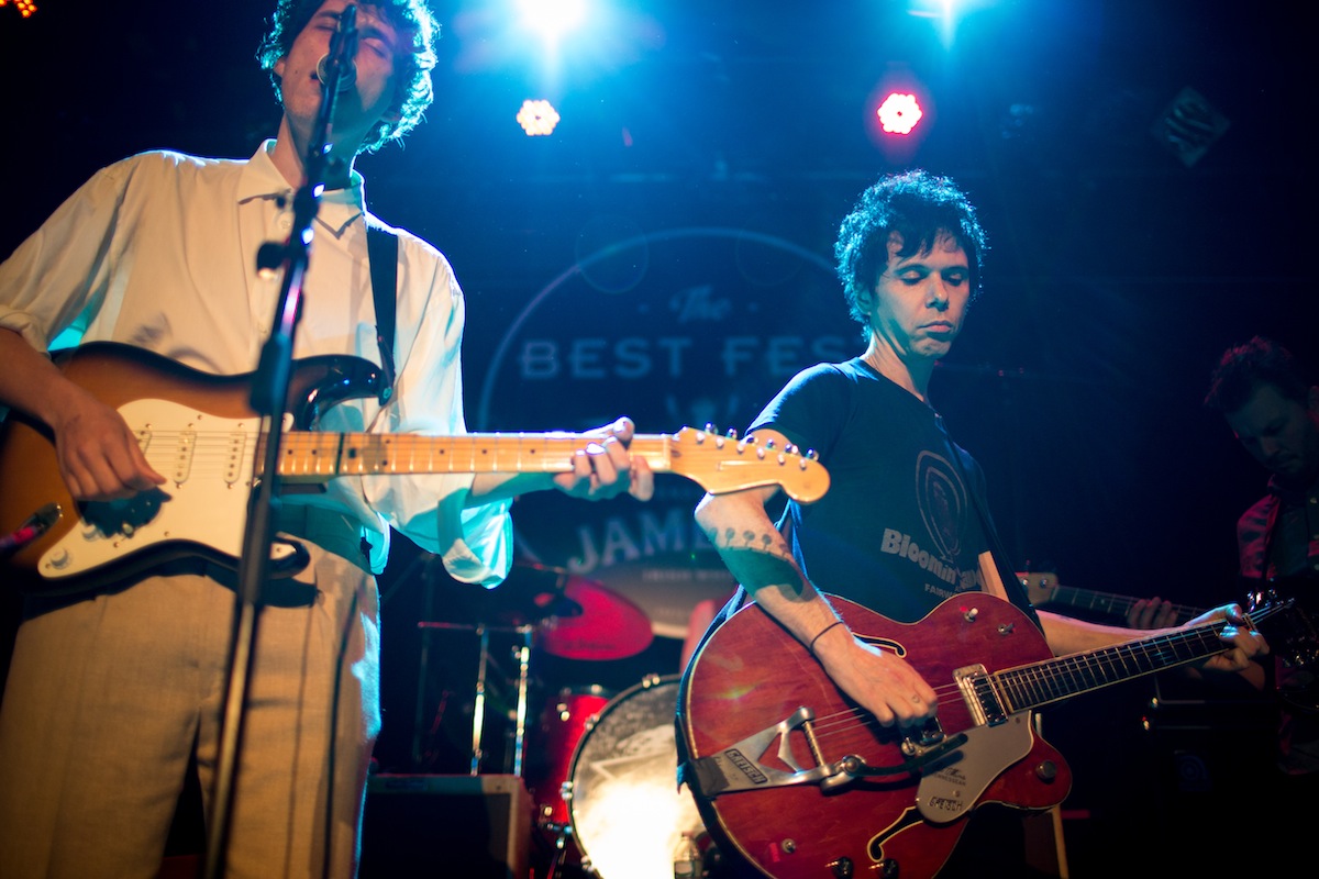 Donal Cumming and Nick Zinner