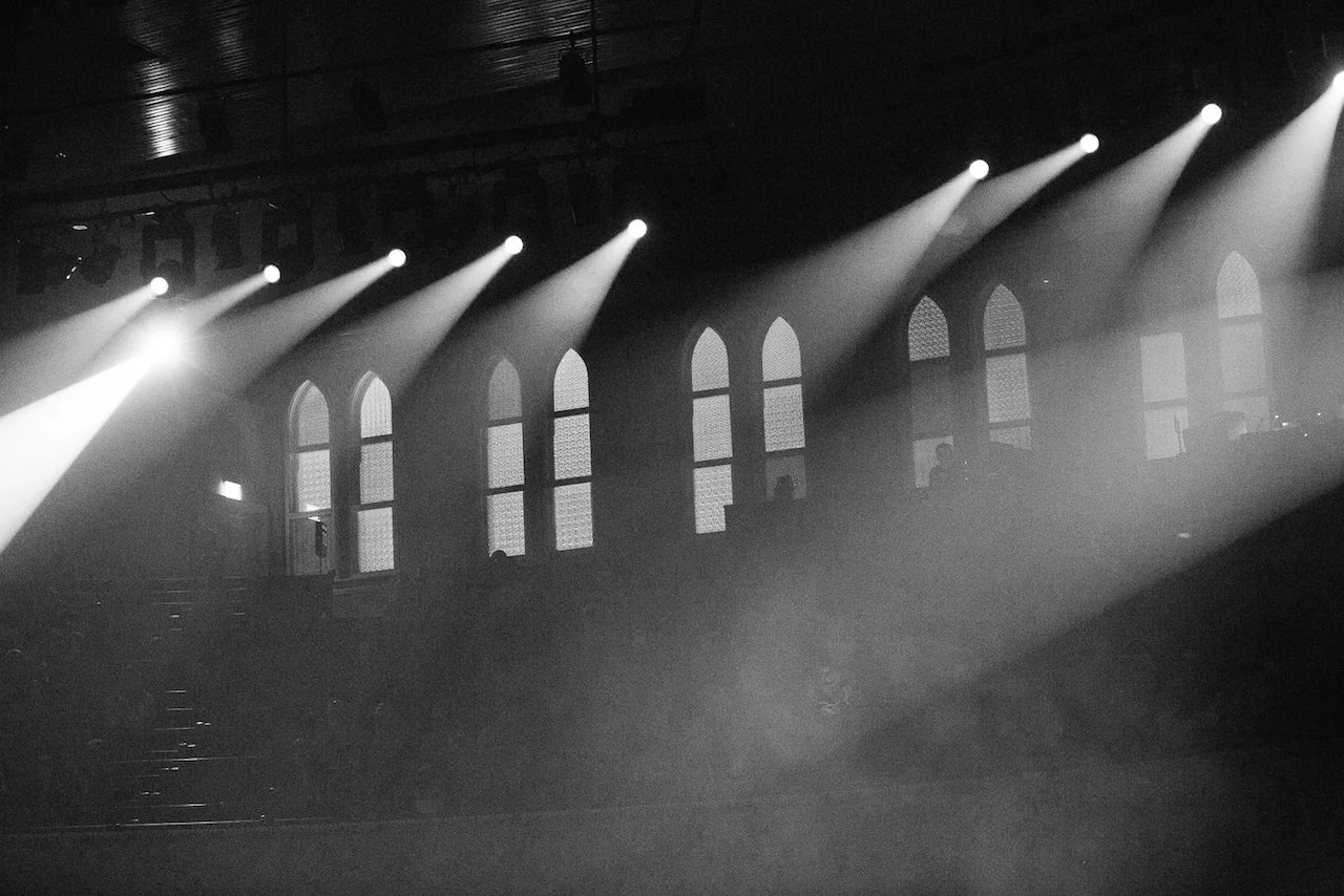 Before the show...