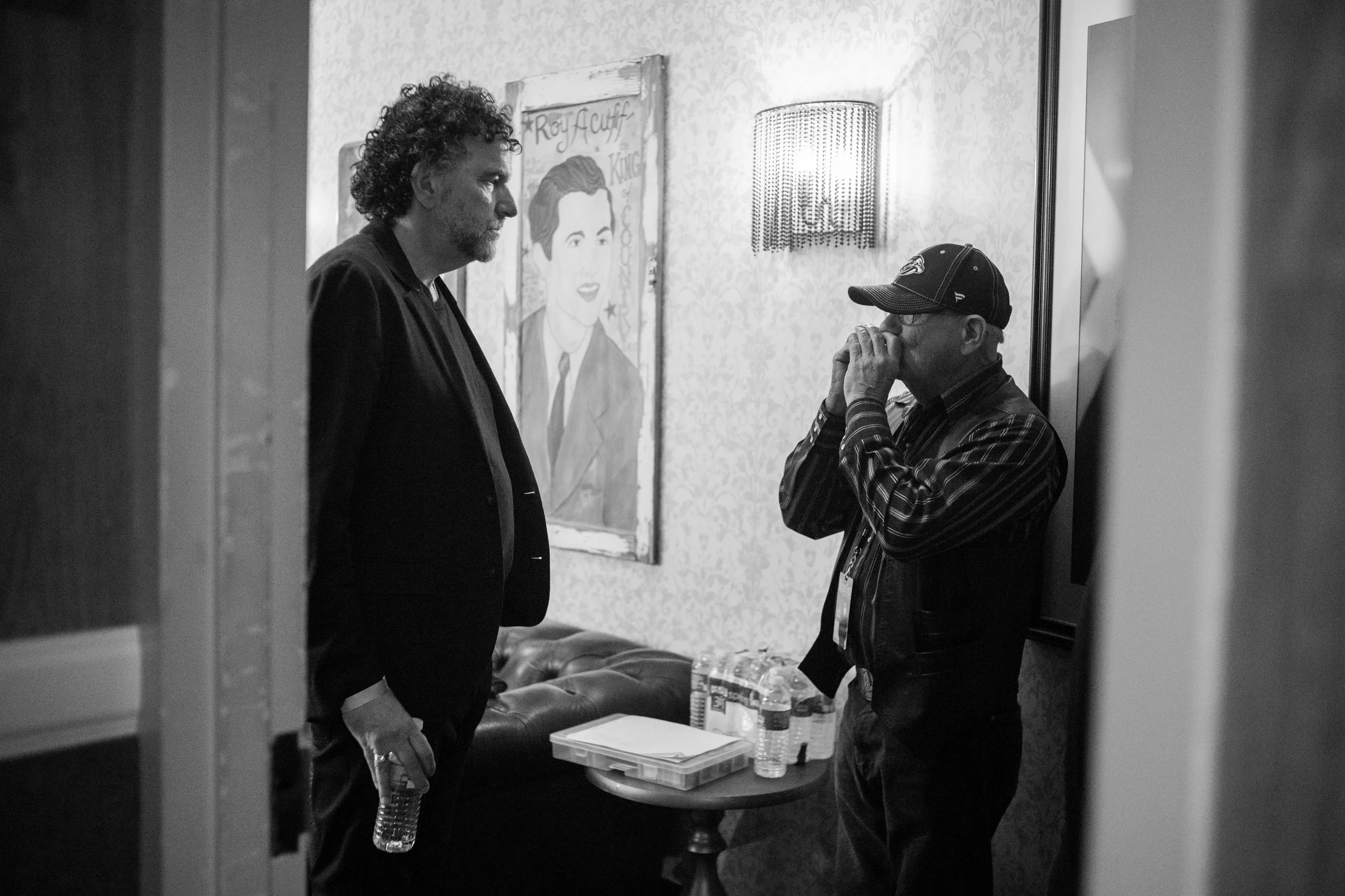 Micky Raphael and Charlie McCoy