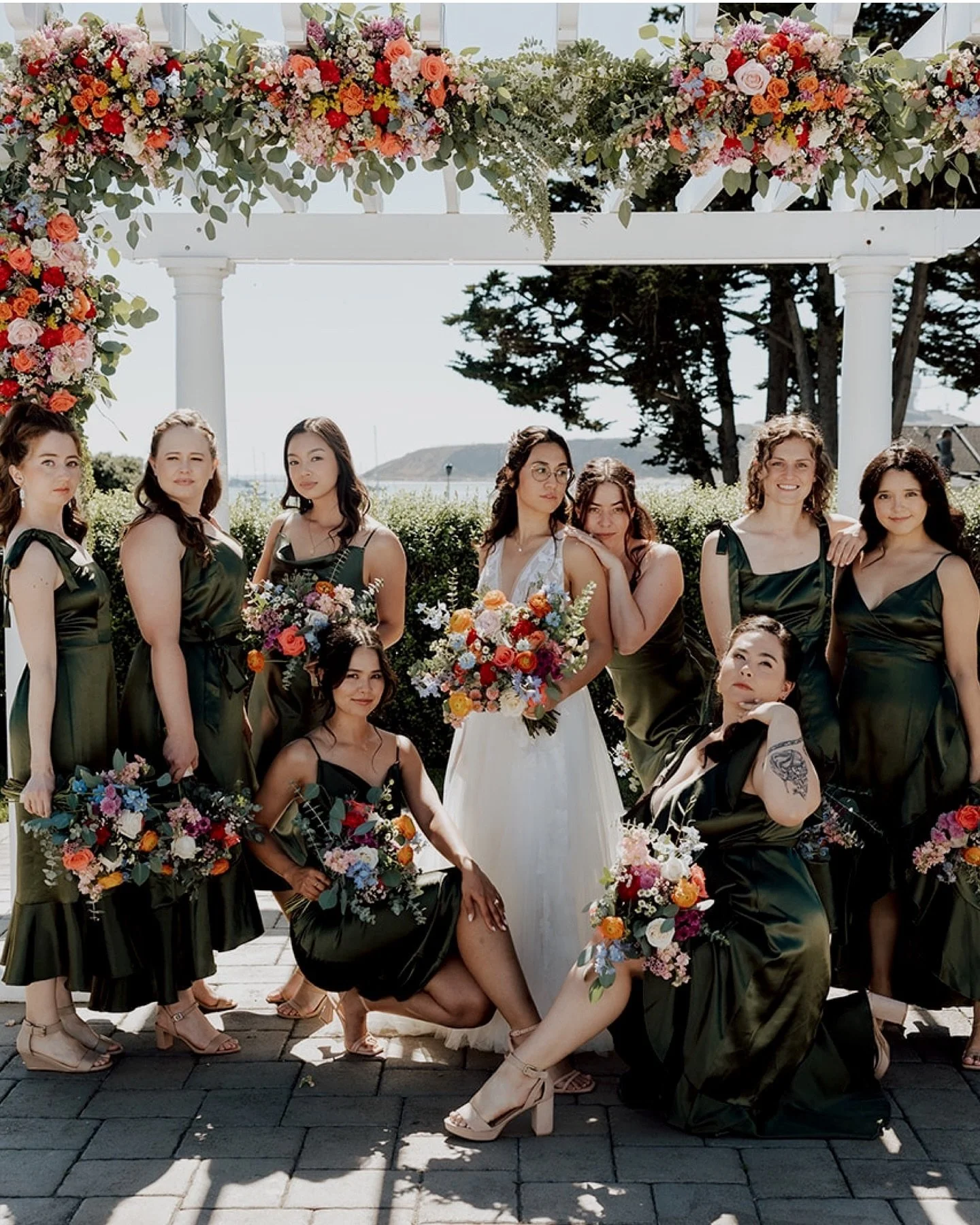 Last month I got to capture the most gorgeous, colorful &amp; FUN day for two beautiful people!! @cmfleuri did such an amazing job with all the florals and the team at @oceanohotelspa made the day run so smoothly ✨ I love working with experienced ven