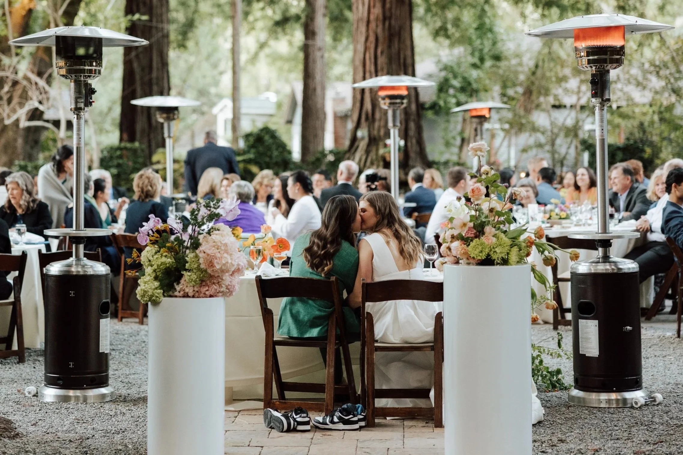 Colorful Deer Park Villa Wedding