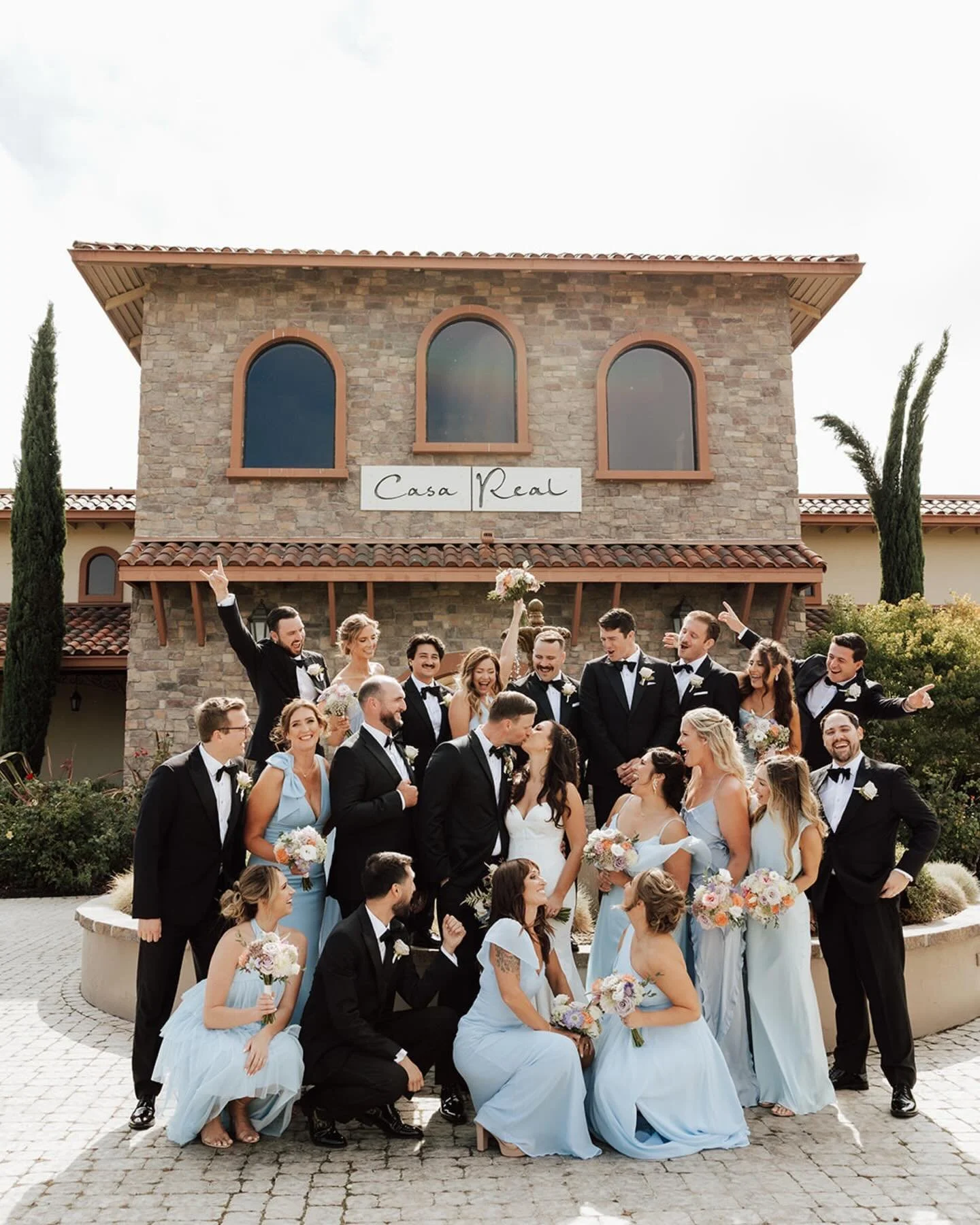 Wedding party photos are always some of the most shared images in my galleries!! 

These are the people who have been there long before the wedding day and will be there long after. If they matter to you, they matter to me too.

When you look back on