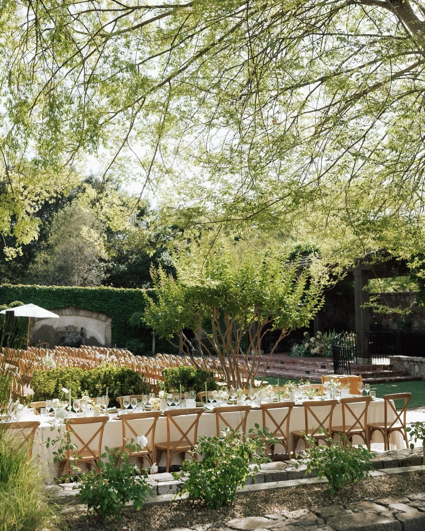 The most delicious summer soir&eacute;e in the heart of Napa Valley. I&rsquo;m already looking forward to the bright and beautiful color palettes that spring and summer bring ✨

Second shot for the talented @hannahlillian.photo