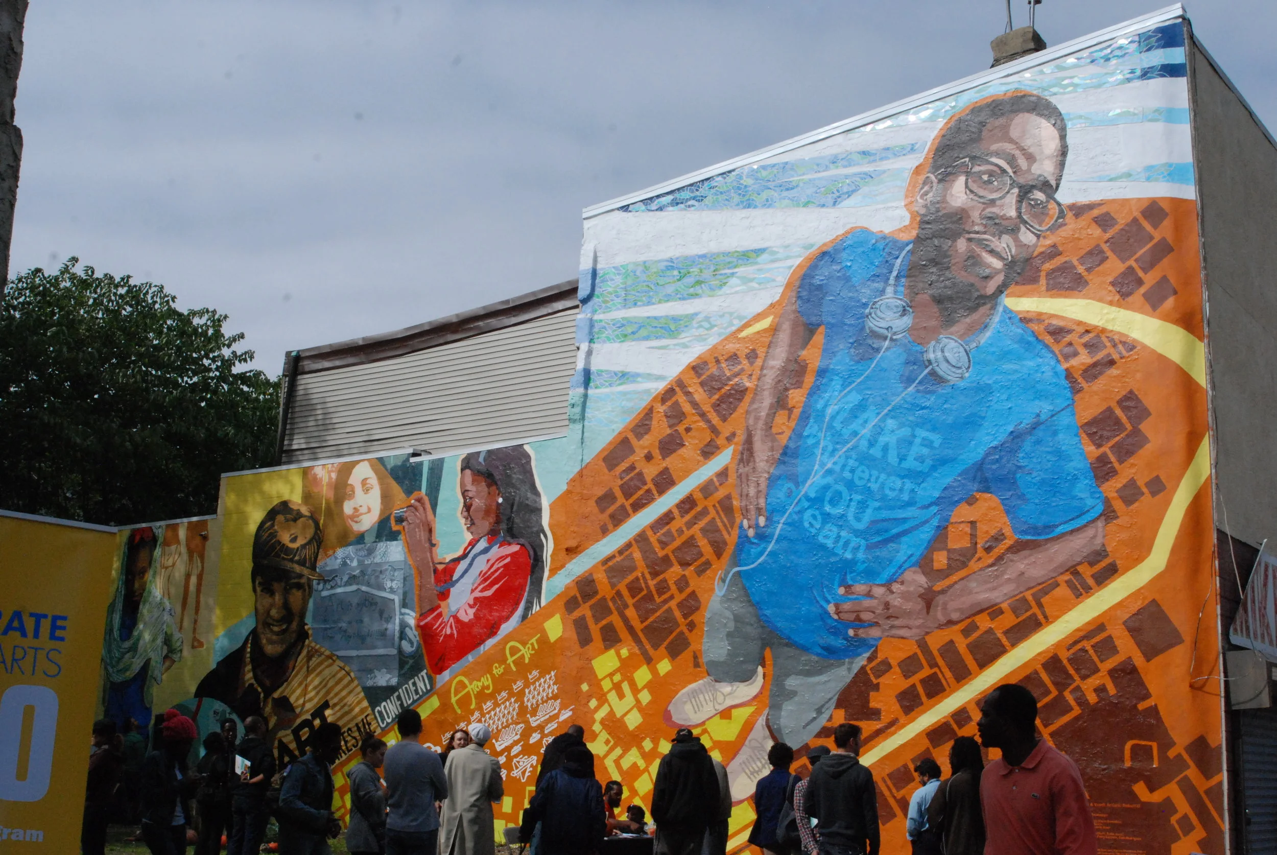 Fully installed for Amy Scheidegger's 'Artistic Rebuttal'  Ducos in West Philly 2013.