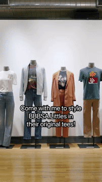 Tan France Styles BBBSA Littles in Their Designs