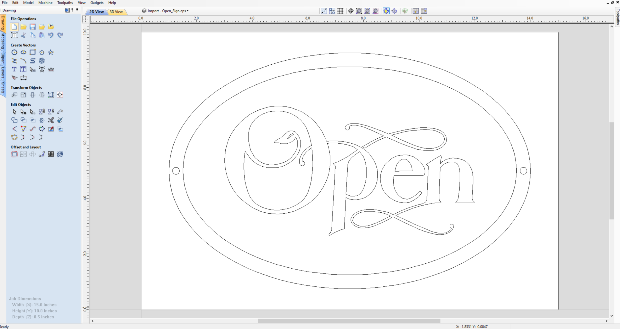 Intro to V-Carve: Shopbot Series Day 1 of 3