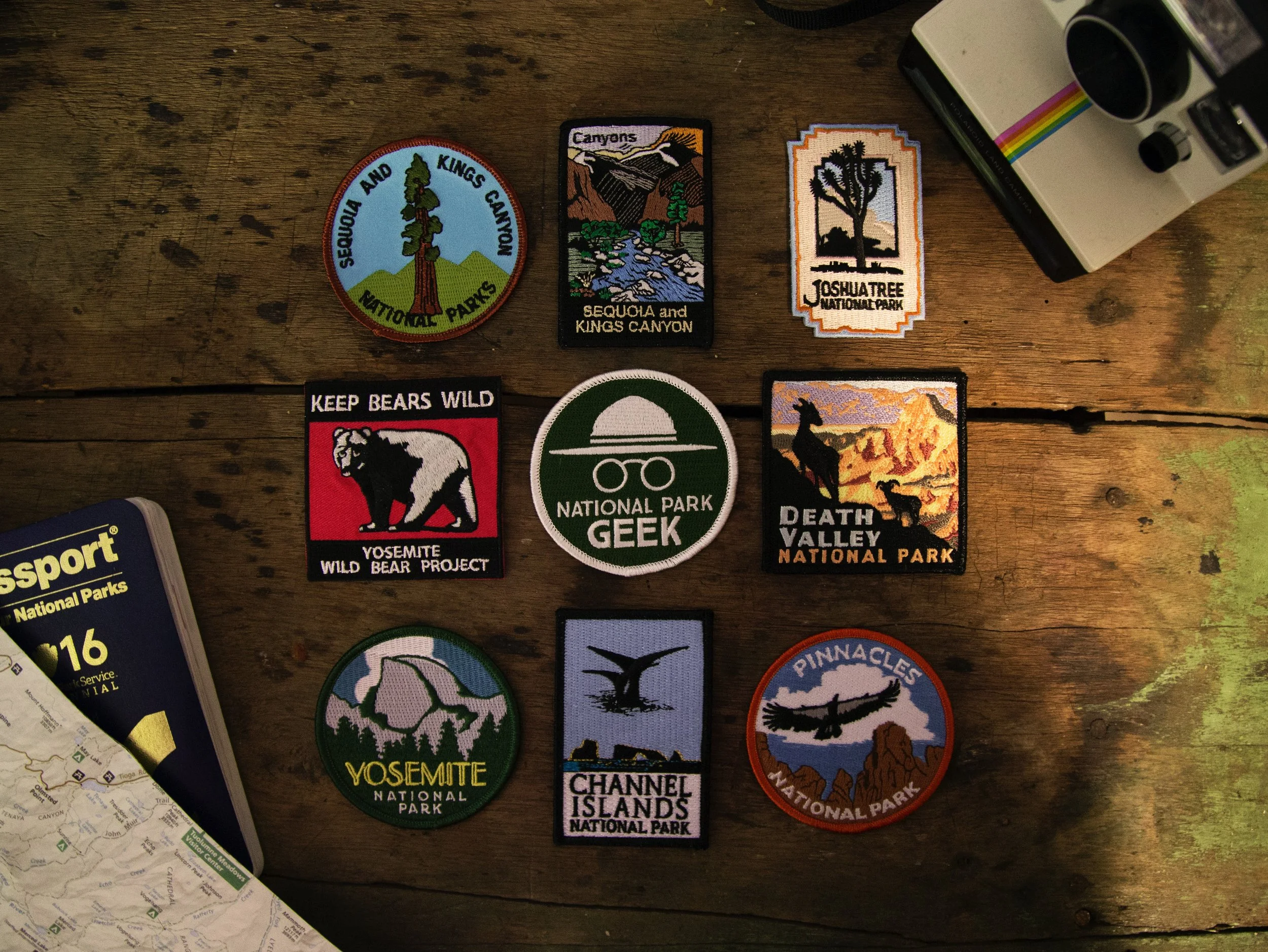 Laser-cut Leather Patches