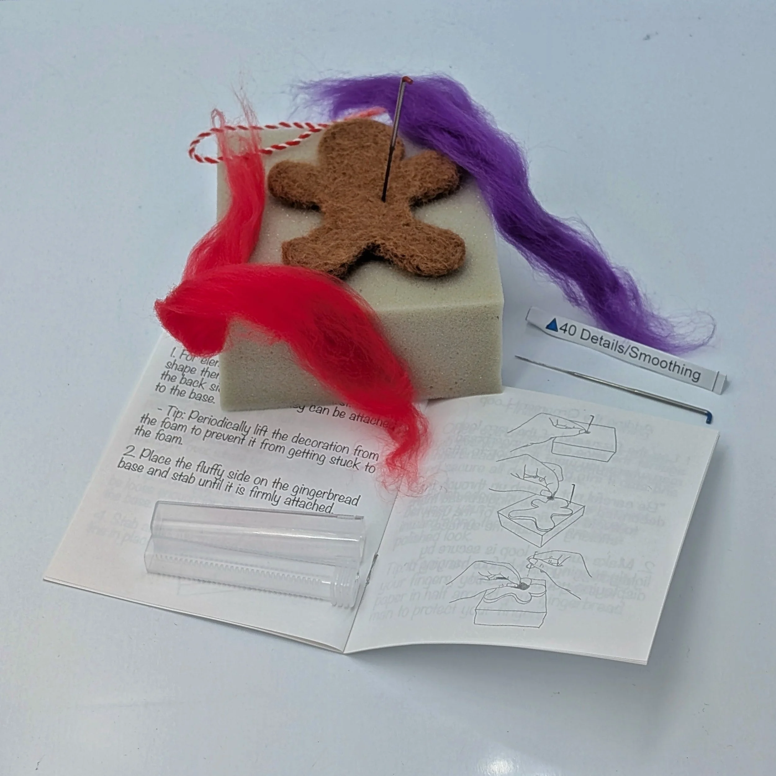 Needlefelting 101, Ornament Decoration Class