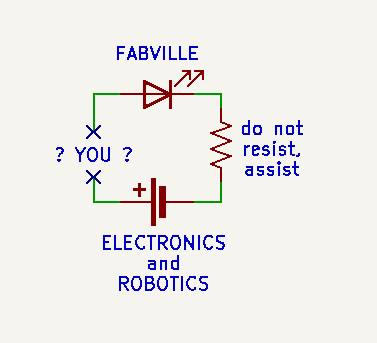 Fabville Electronics and Robotics Super Sort Day