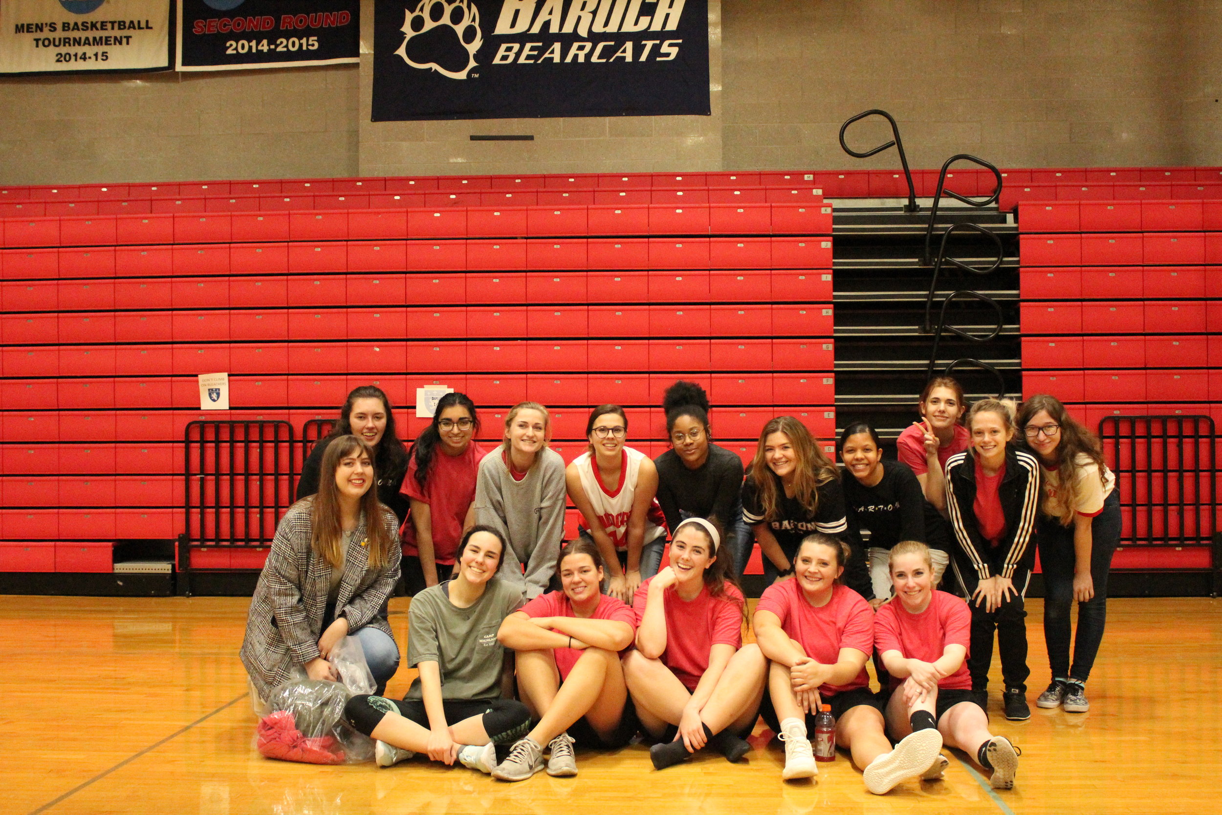 House of Clara Barton pose together after their victory against House of Corrie ten Boom.