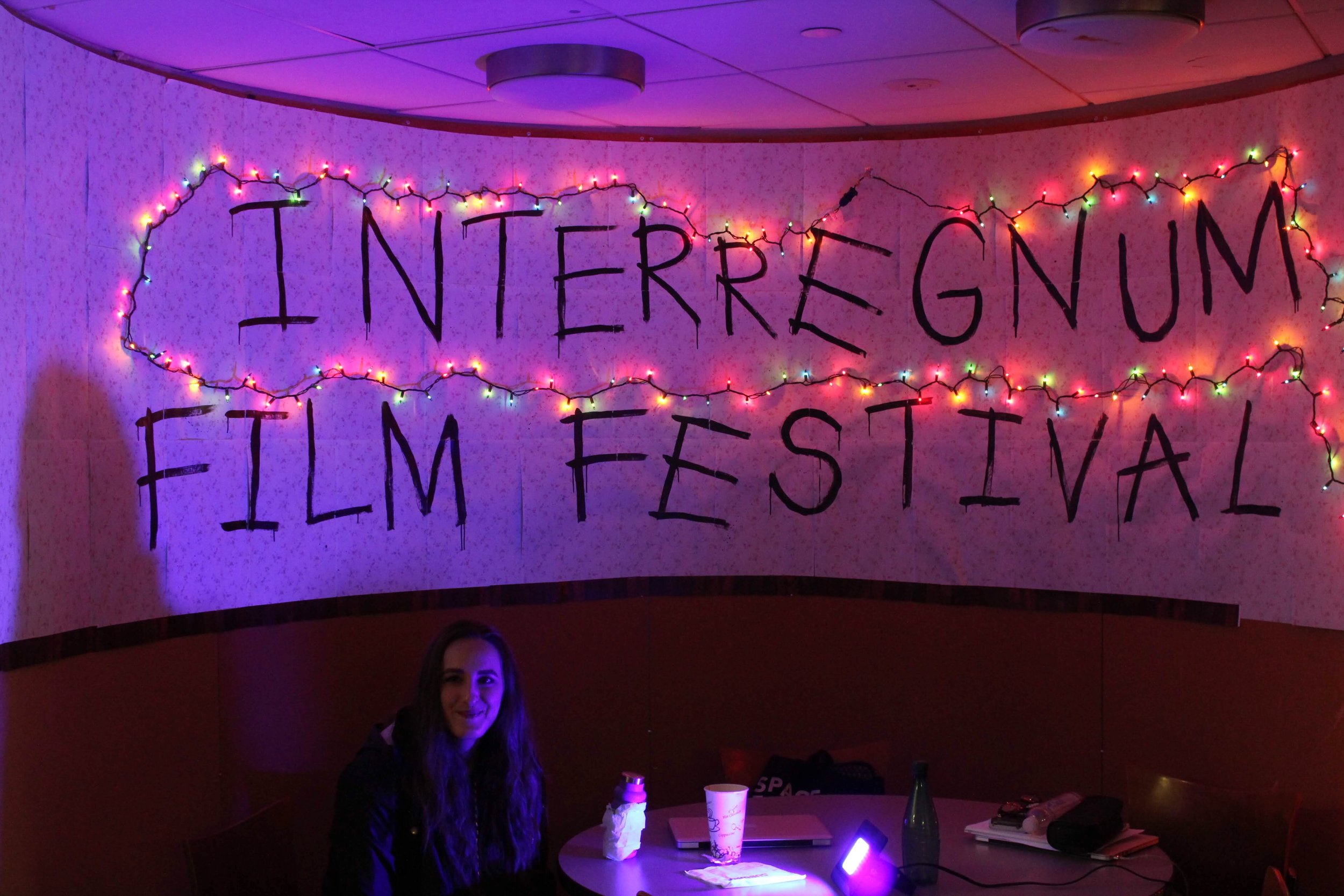Interregnum Film Festival Fishbowl at The King's College. || Photo credit to Jolie Richardson
