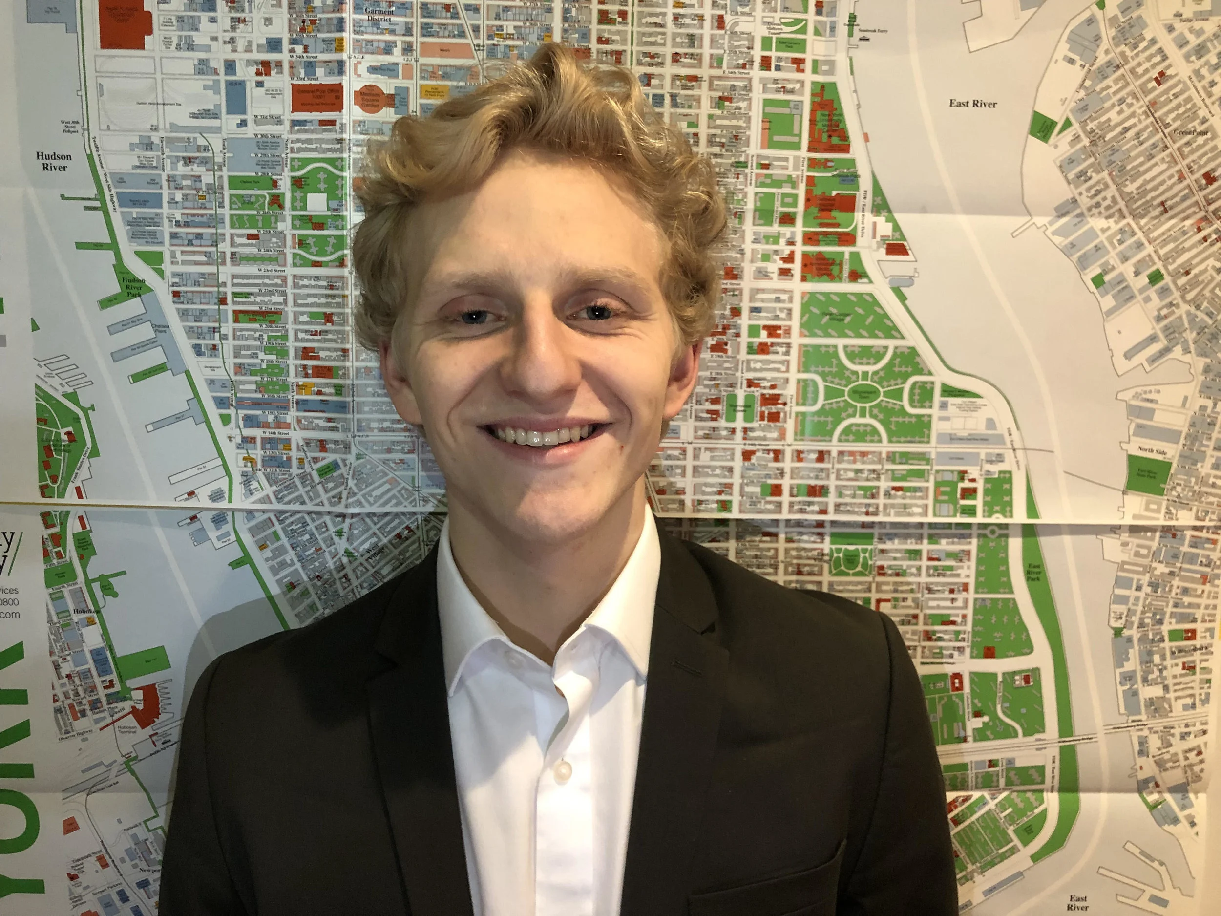 Josiah Simons poses for a portrait by EST Culture Editor Ryan Turner.