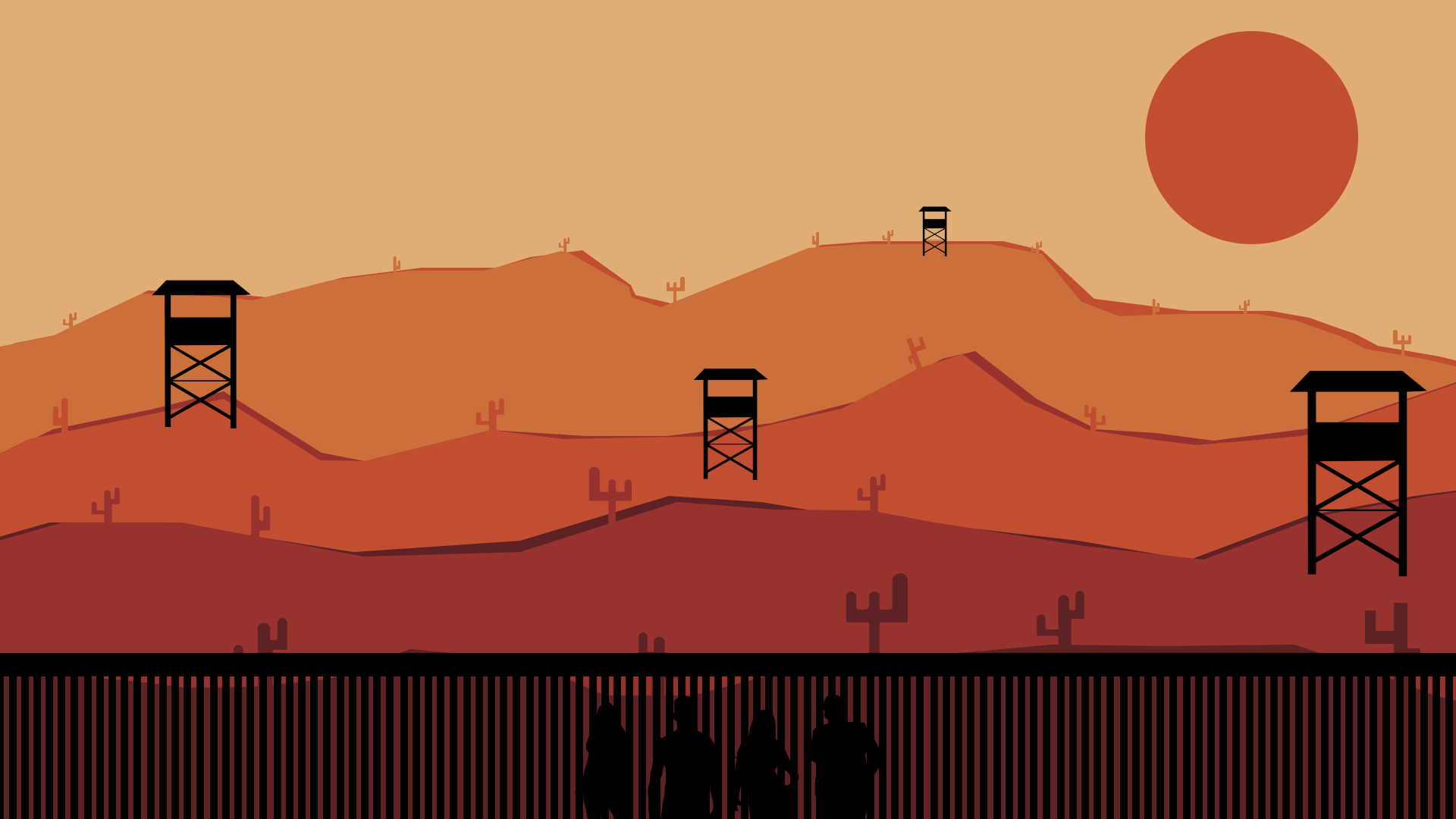 Trump’ wall || Graphic by Brent Buterbaugh