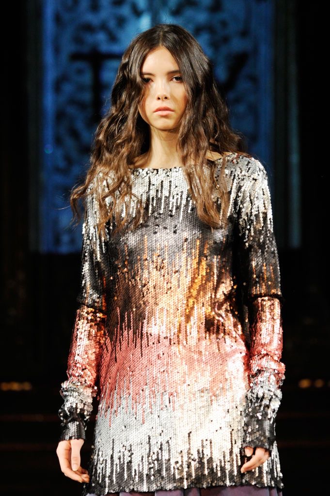 Williams on Runway for Thy’s NYFW Show. || Photo contributed by Getty Images