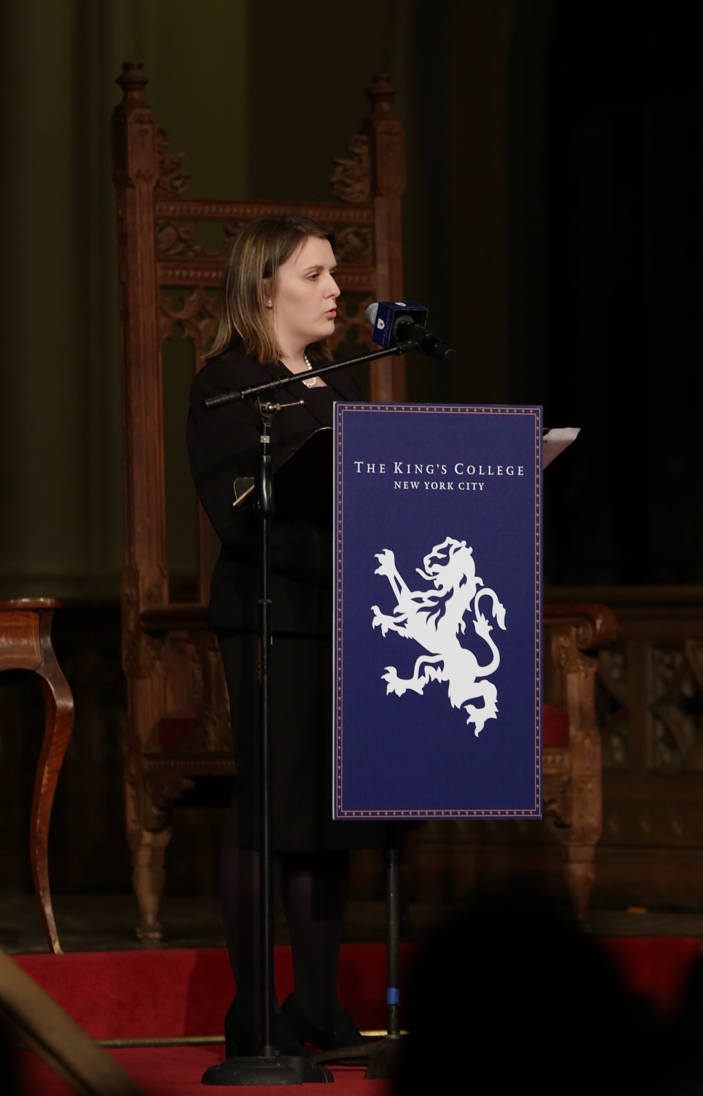 Jillian Cheney representing the House of Susan B. Anthony. || Photo Credit to Gabriela Kressley