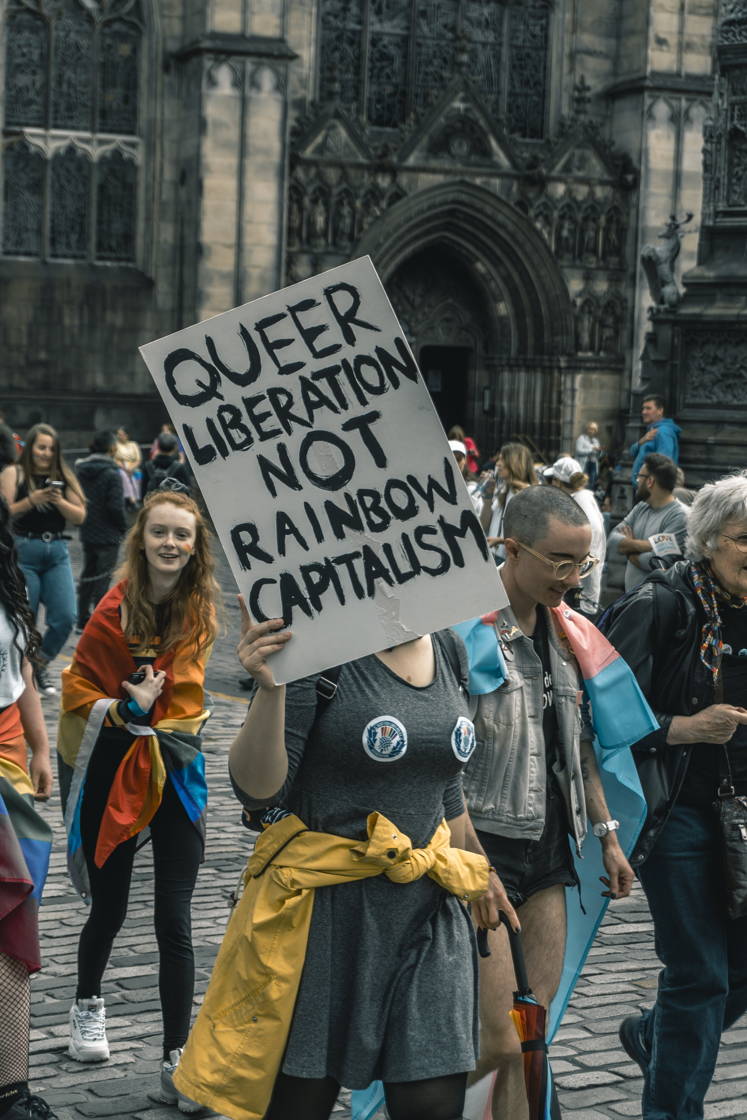 NYC had its first Queer Liberation March and Rally as an alternative march to the city’s usual NYCWorld Pride Parade on June 30. I I Photo credit to Karl Bewick