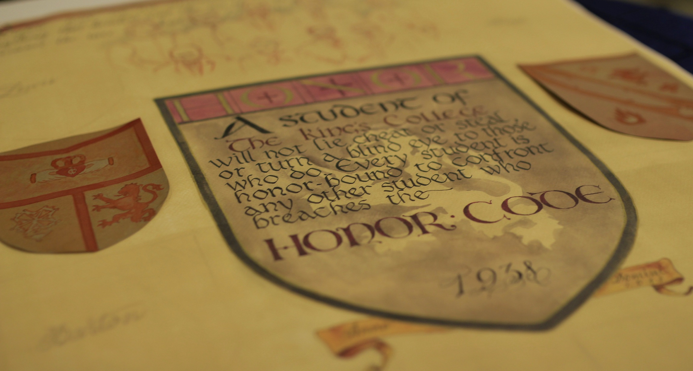 The Honor Code says that “A student of The King’s College will not lie, cheat, or steal, or turn . blind eye to those who do. Every student is honor-bound to confront any other student who breaks the Honor Code.” || Photo credit to Gabriela Kressley