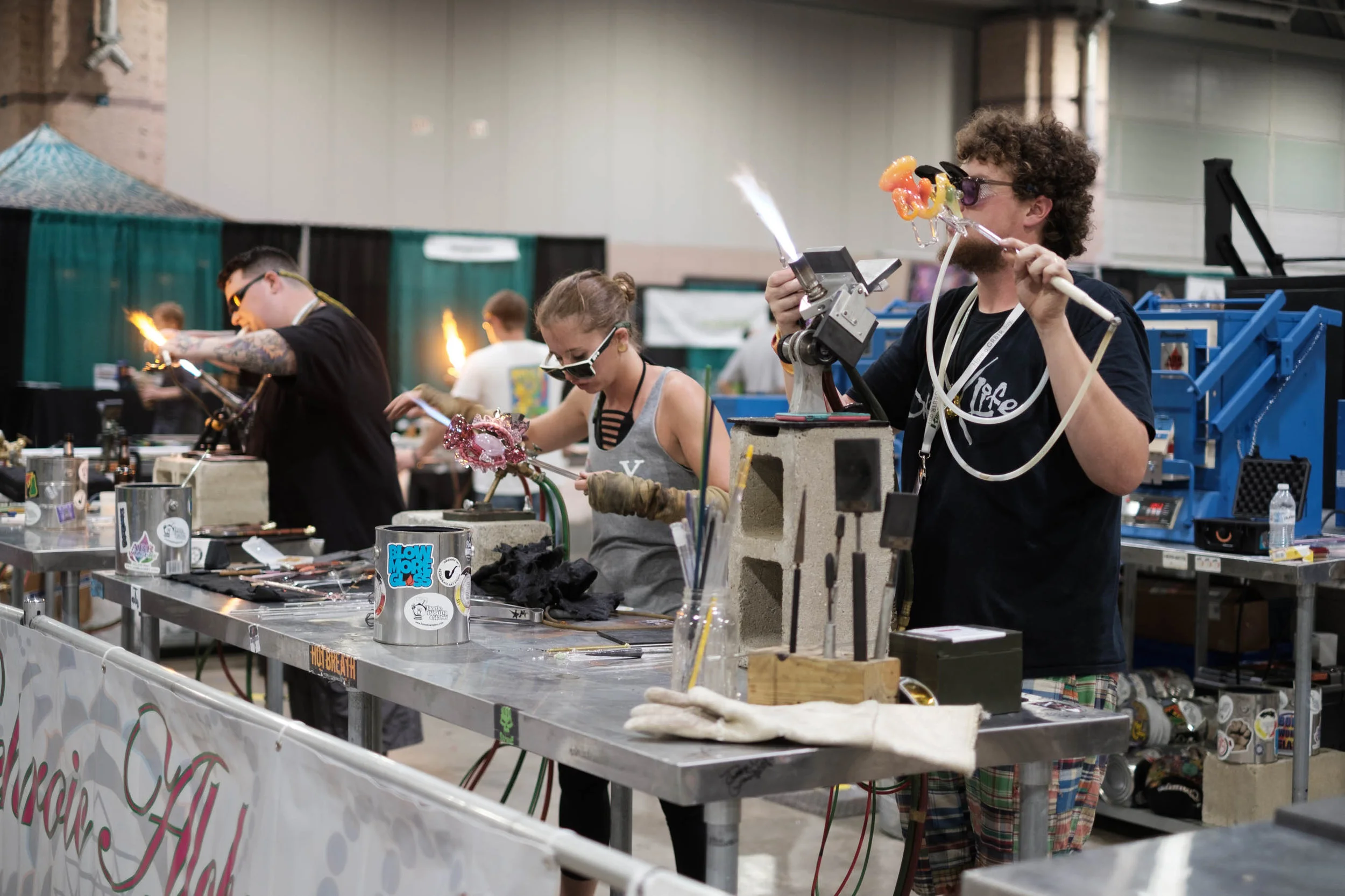 ONE MORE TIME FOR YALL IN THE BACK. GLASS BLOWING IS ART.
