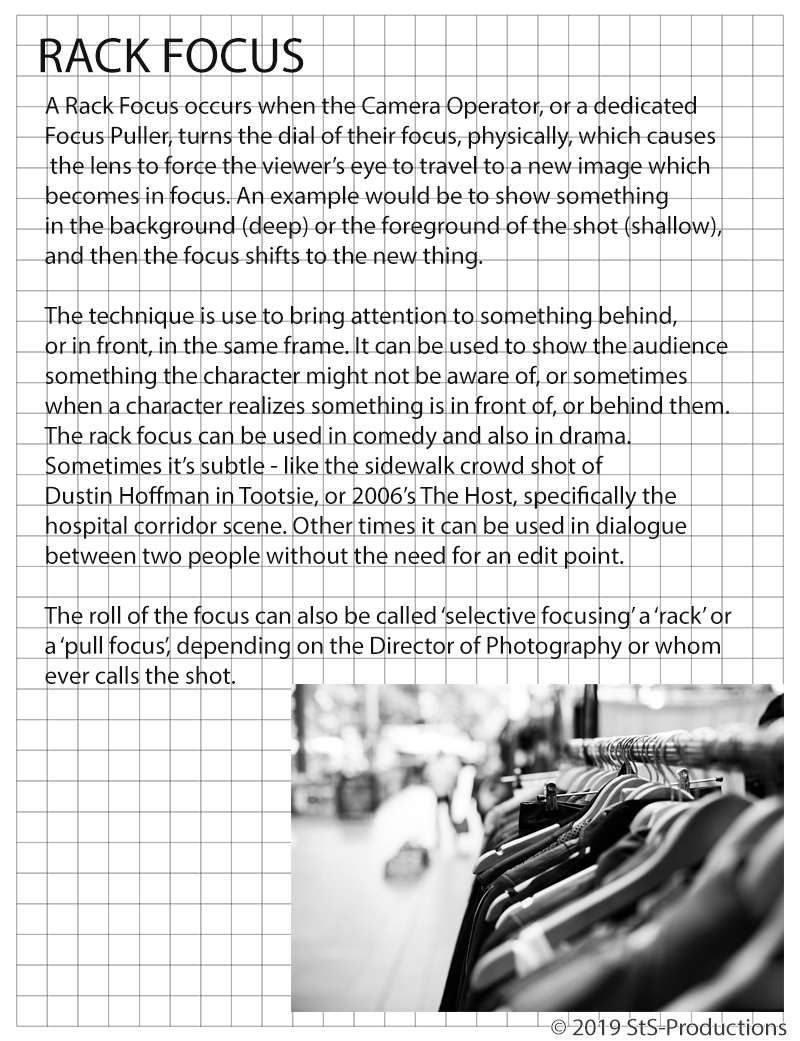 R Rack Focus — StS Productions