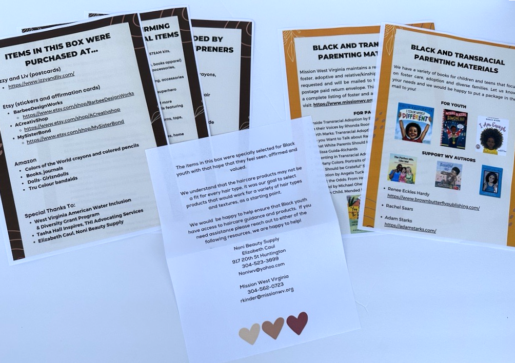 Affirmation Box Project | Mission West Virginia Foster Care Support