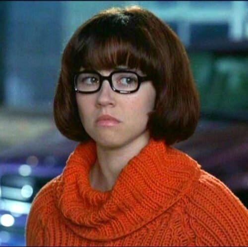 Scoob Velma Dinkley Sweater  Gina Rodriguez Orange Sweater