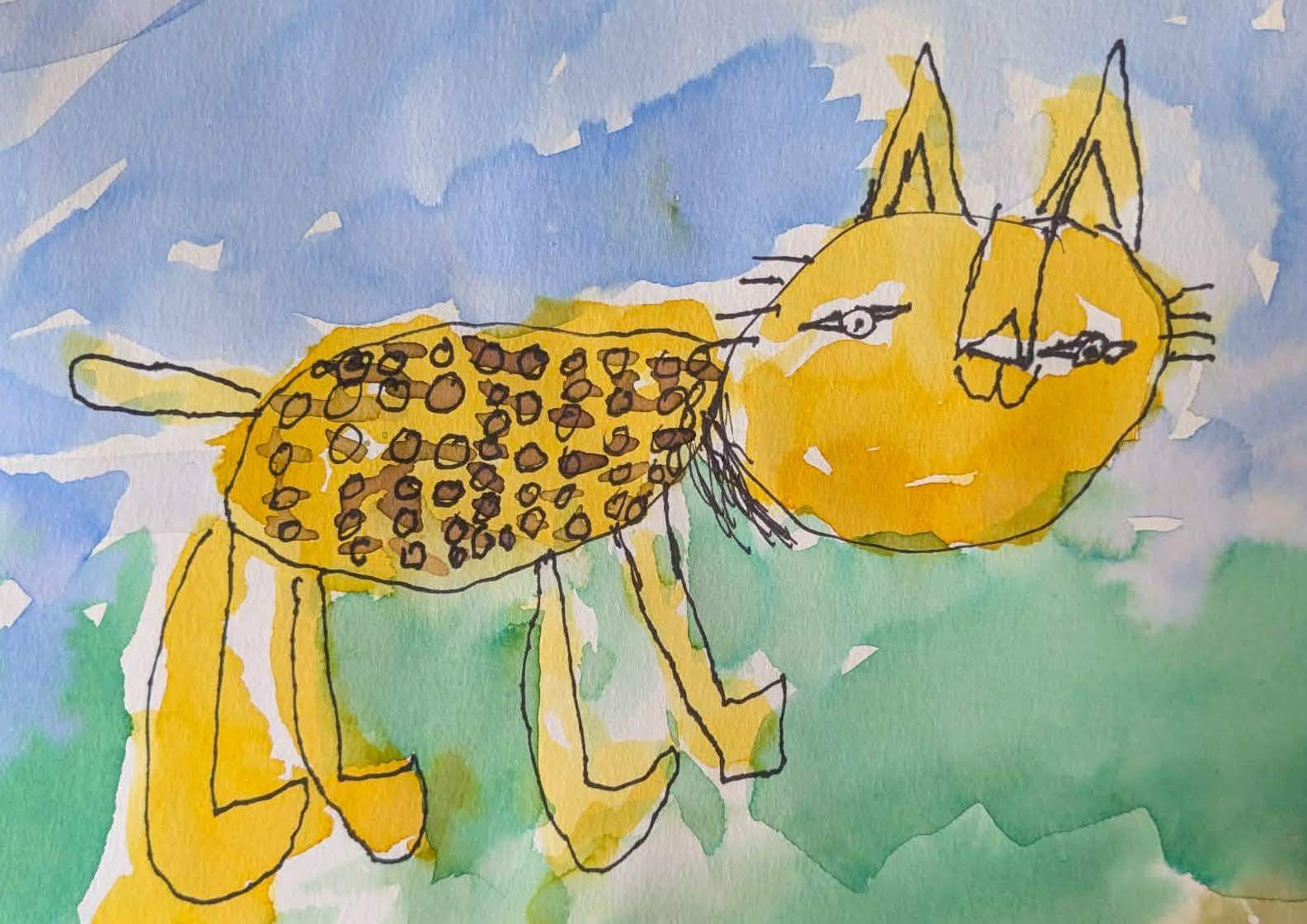 Big Cat by Lidia Woofenden