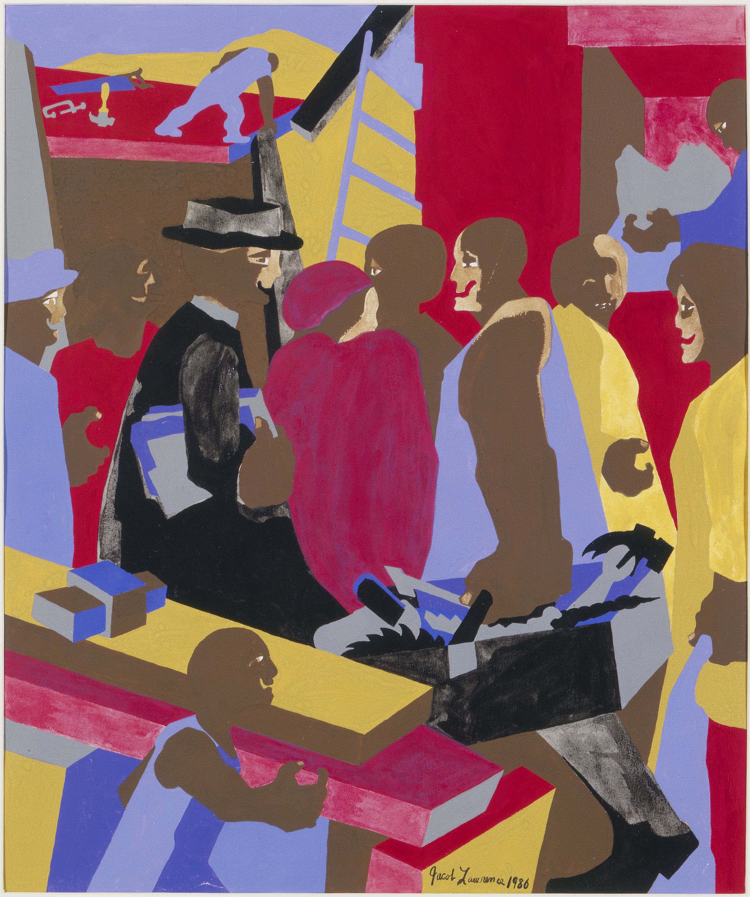 © 2017 The Jacob and Gwendolyn Knight Lawrence Foundation, Seattle / Artists Rights Society (ARS), New York