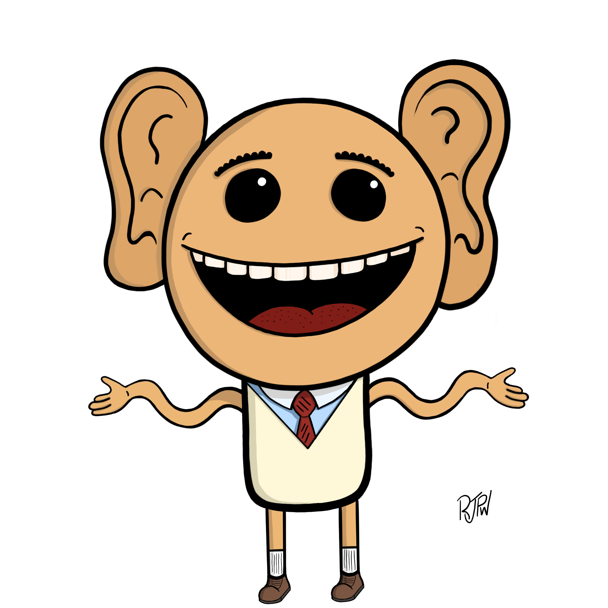 Wibbly Wobbly Orange guy