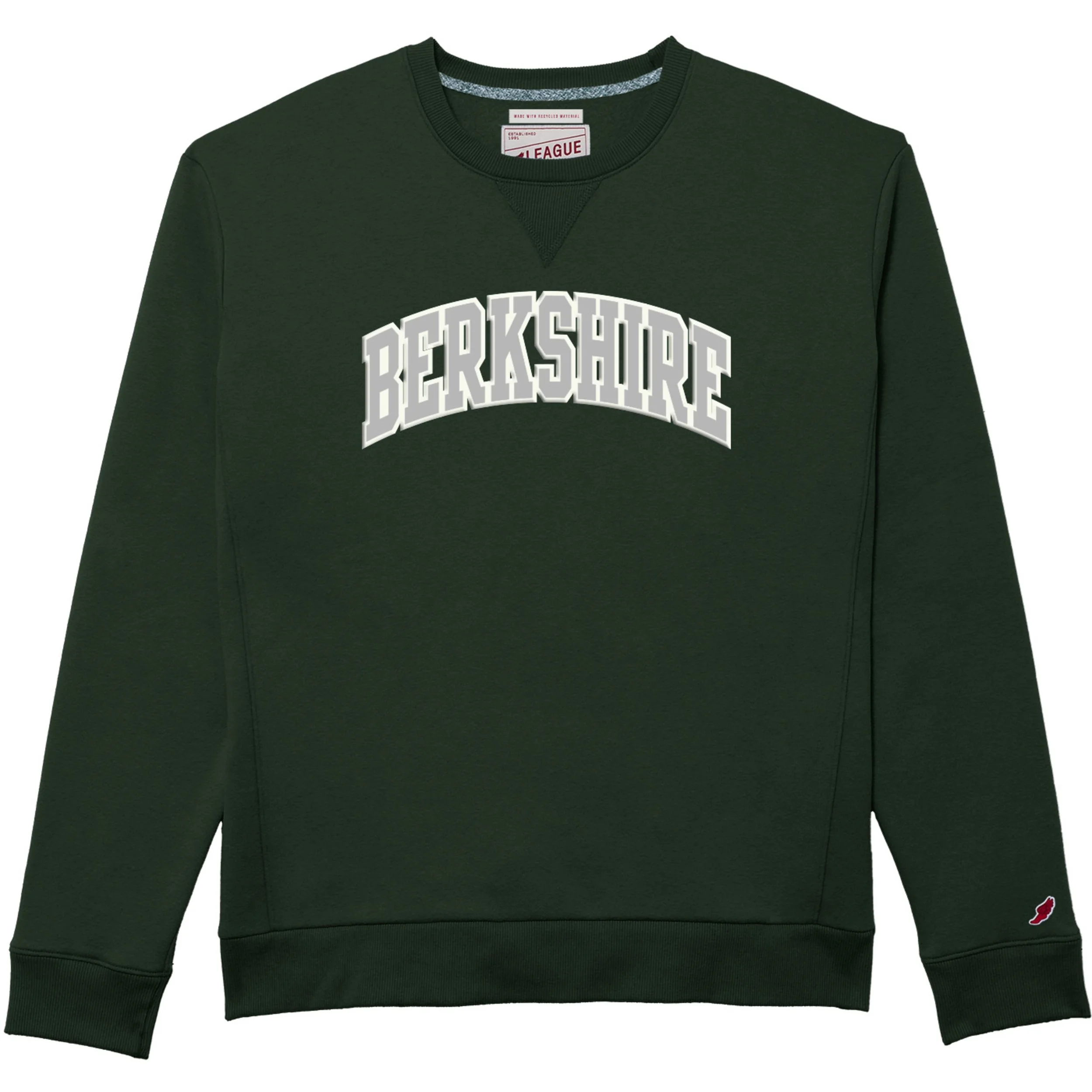 League "1991" Sewn Letter Crew Neck Sweatshirt
